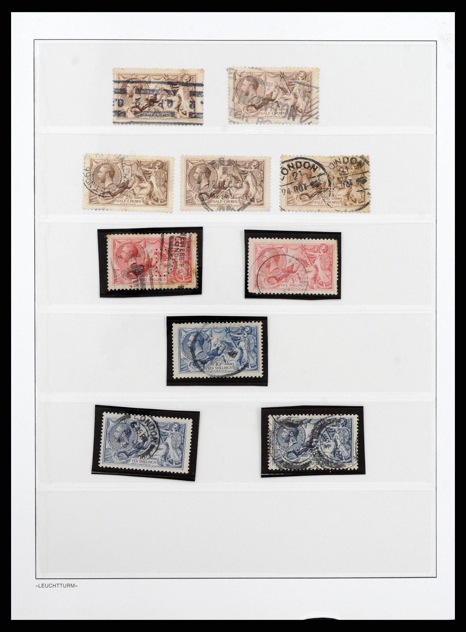 38531 0025 - Postzegelverzameling 38531 Engeland 1840-1930.