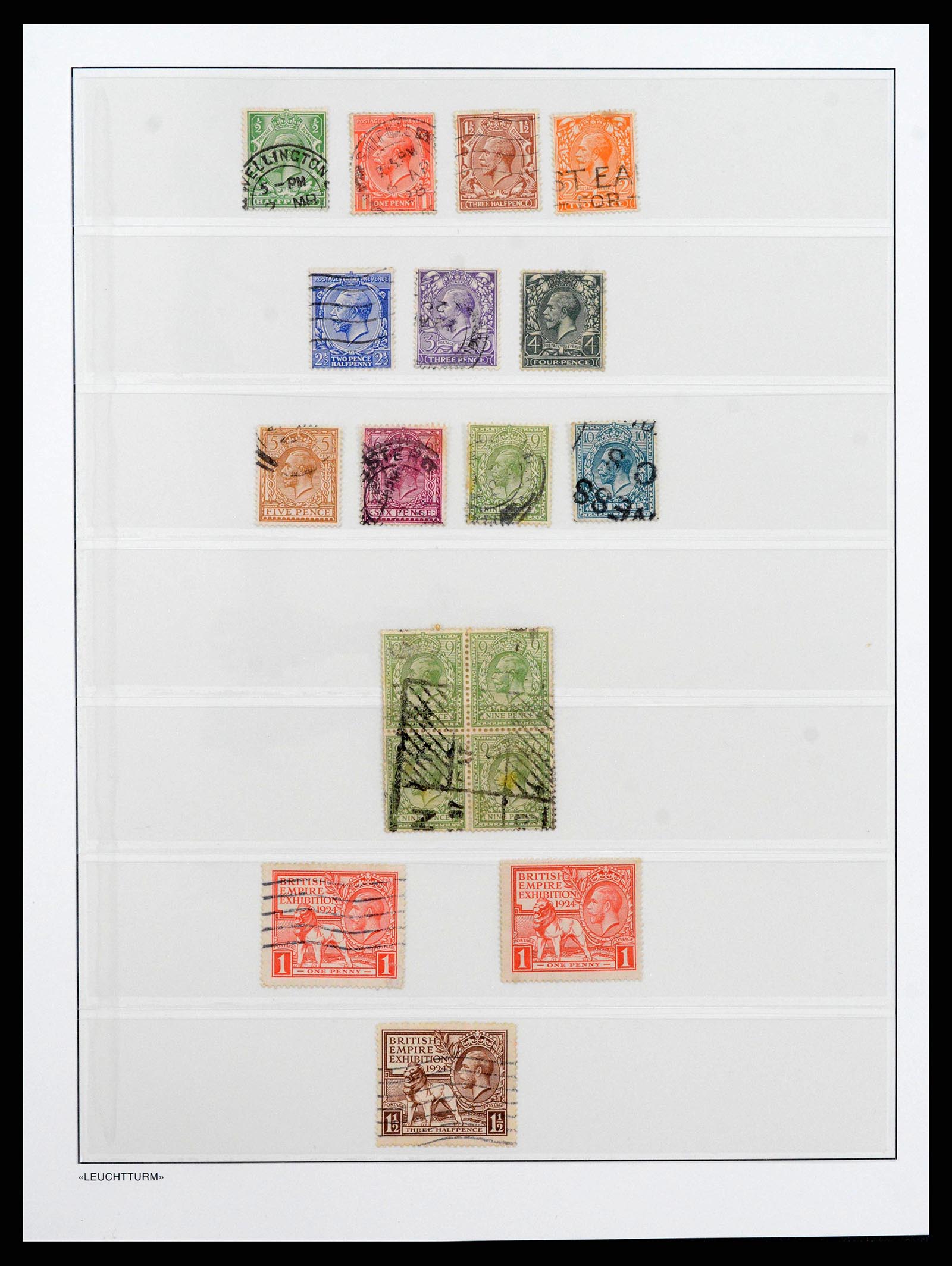 38531 0026 - Postzegelverzameling 38531 Engeland 1840-1930.