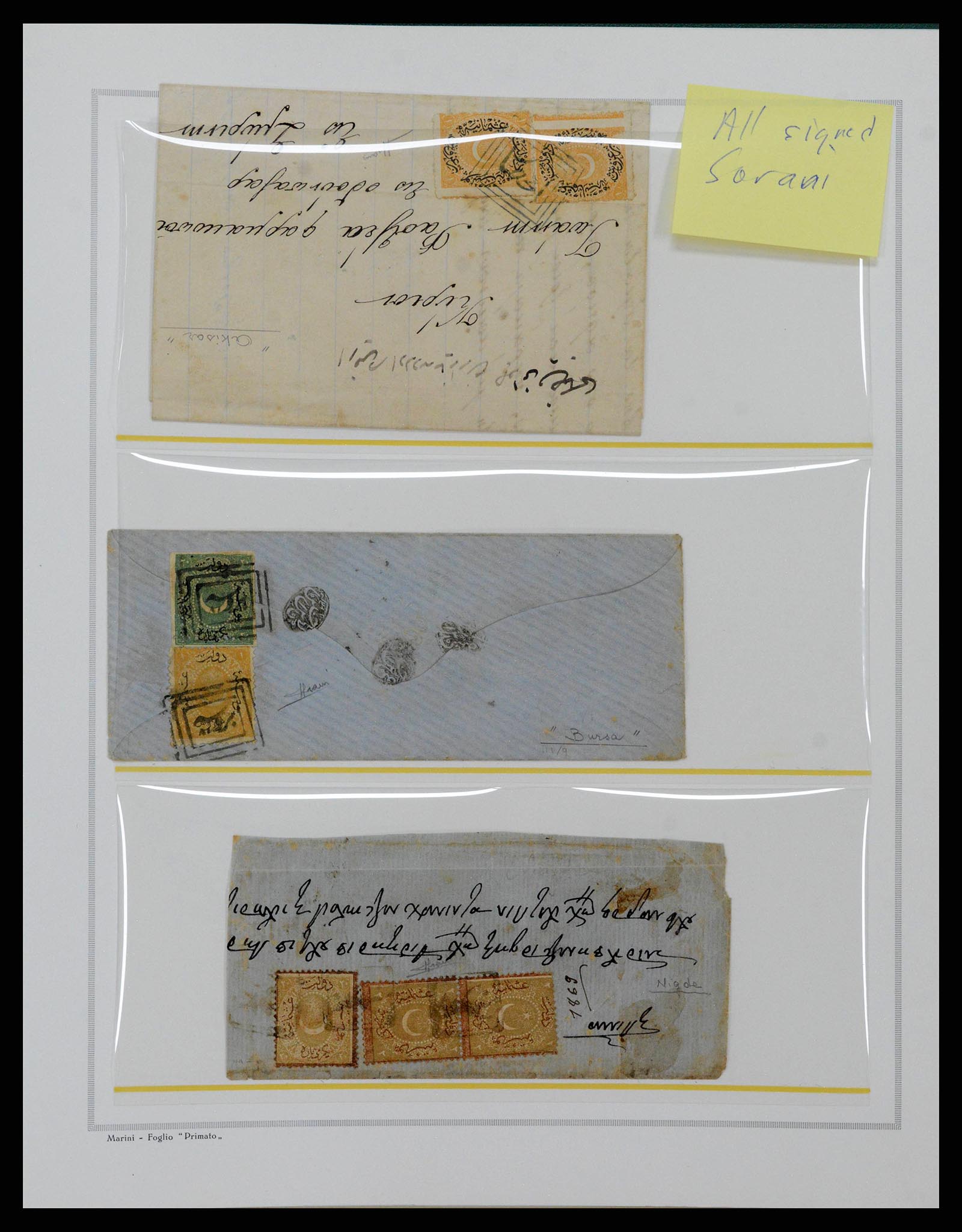 38532 0003 - Stamp collection 38532 Turkey 1863-1892.