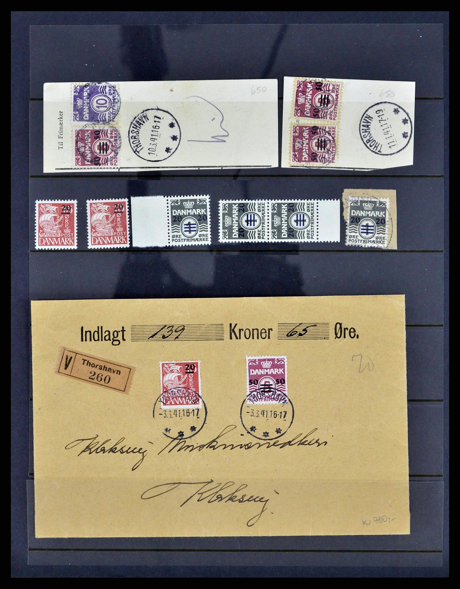 38539 0001 - Stamp collection 38539 Faroe Islands 1923-1994.