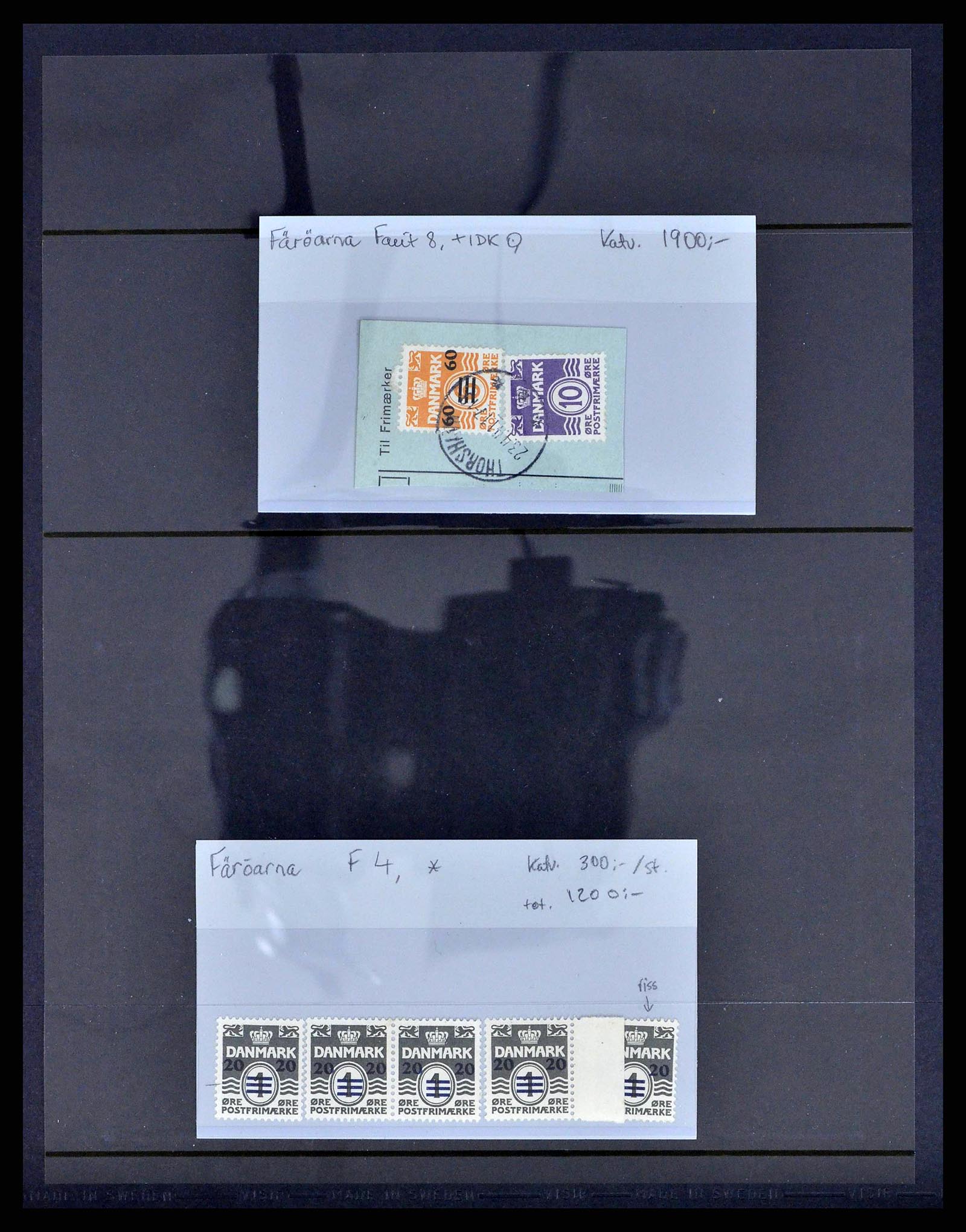 38539 0004 - Postzegelverzameling 38539 Faeroer 1923-1994.