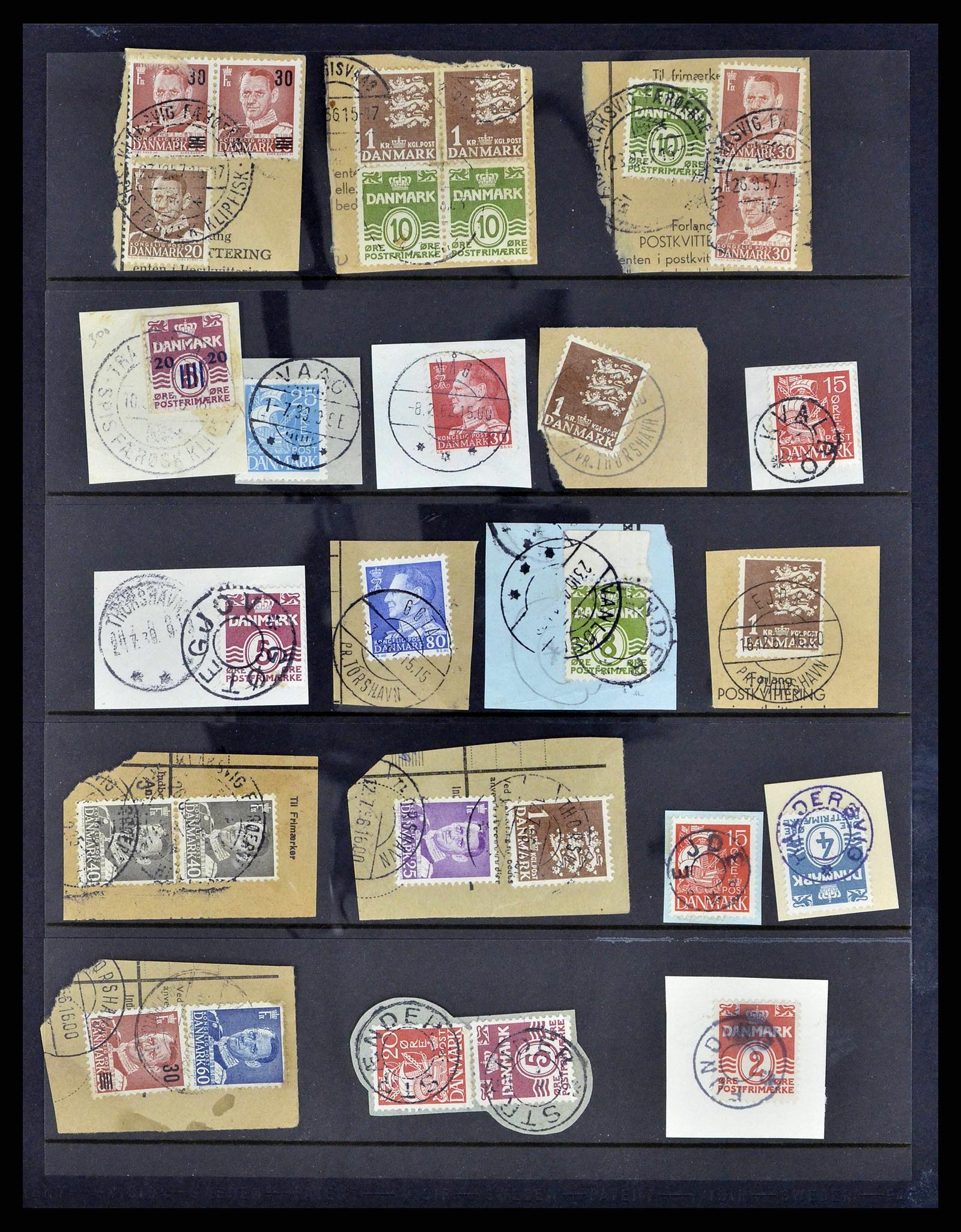 38539 0006 - Postzegelverzameling 38539 Faeroer 1923-1994.