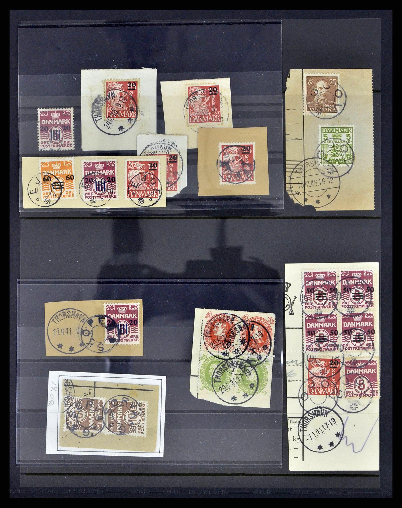 38539 0008 - Postzegelverzameling 38539 Faeroer 1923-1994.