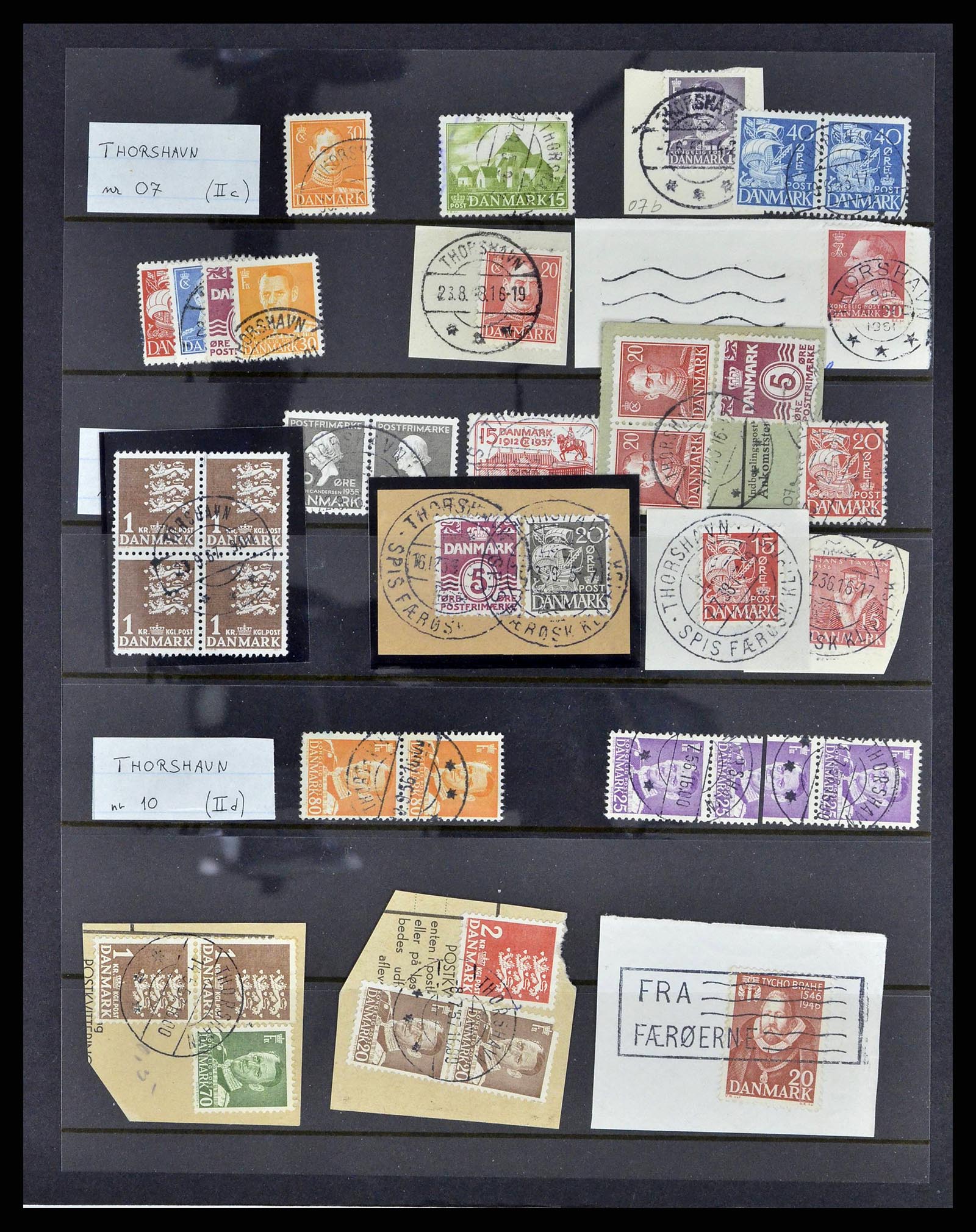 38539 0012 - Postzegelverzameling 38539 Faeroer 1923-1994.