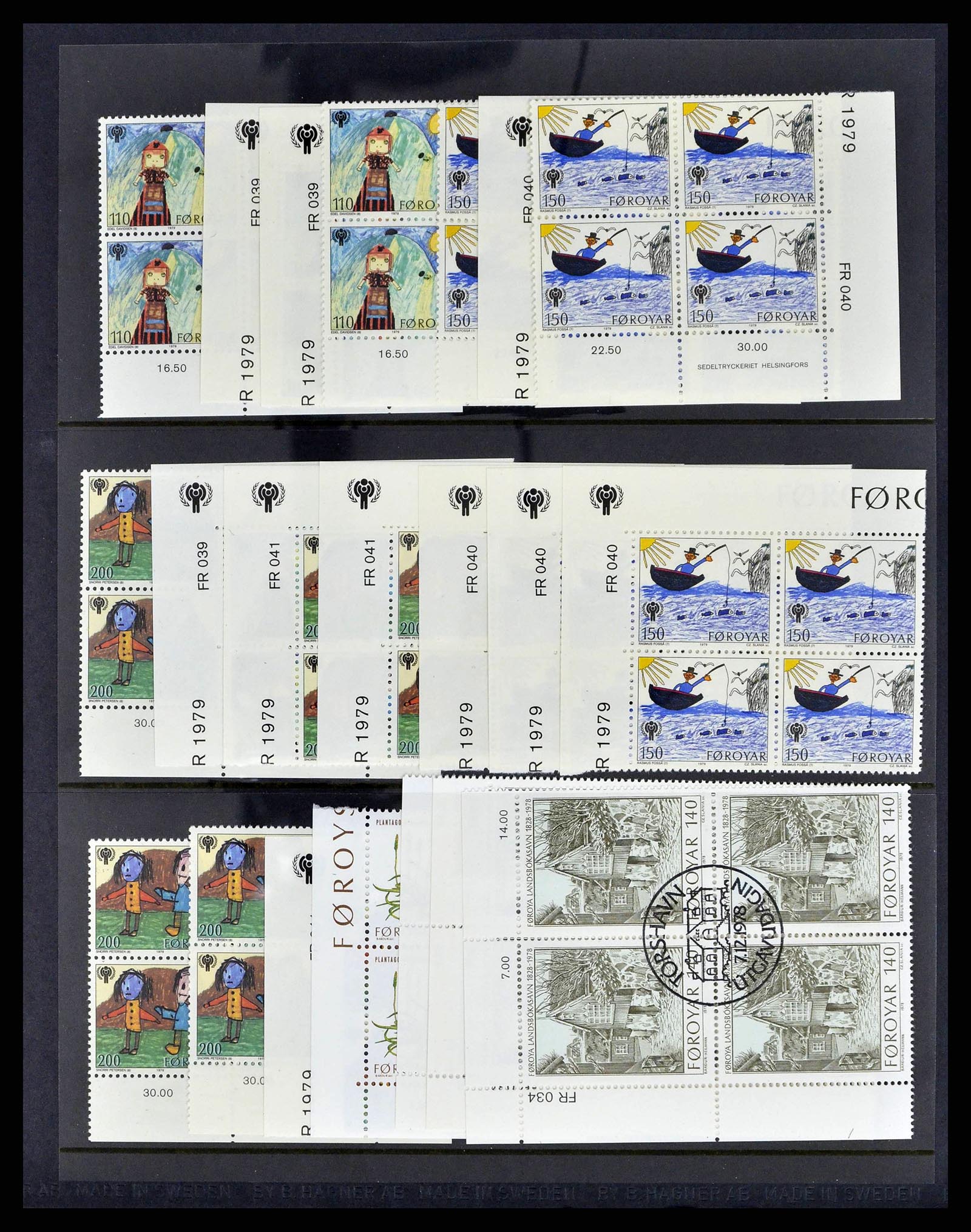38539 0017 - Stamp collection 38539 Faroe Islands 1923-1994.