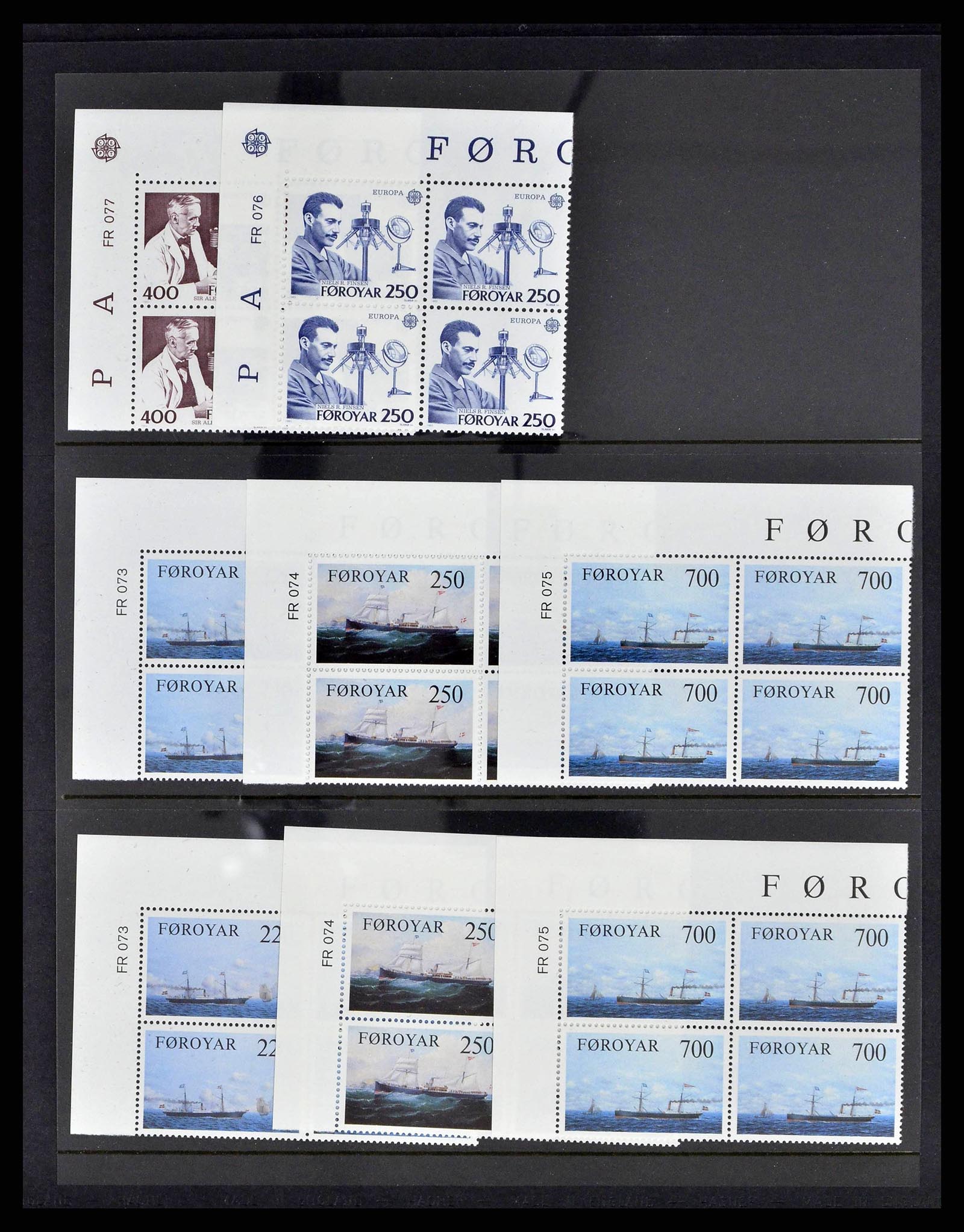 38539 0026 - Postzegelverzameling 38539 Faeroer 1923-1994.