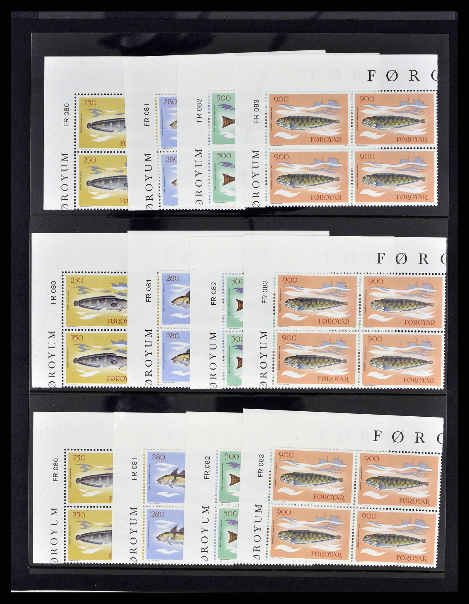 38539 0027 - Postzegelverzameling 38539 Faeroer 1923-1994.