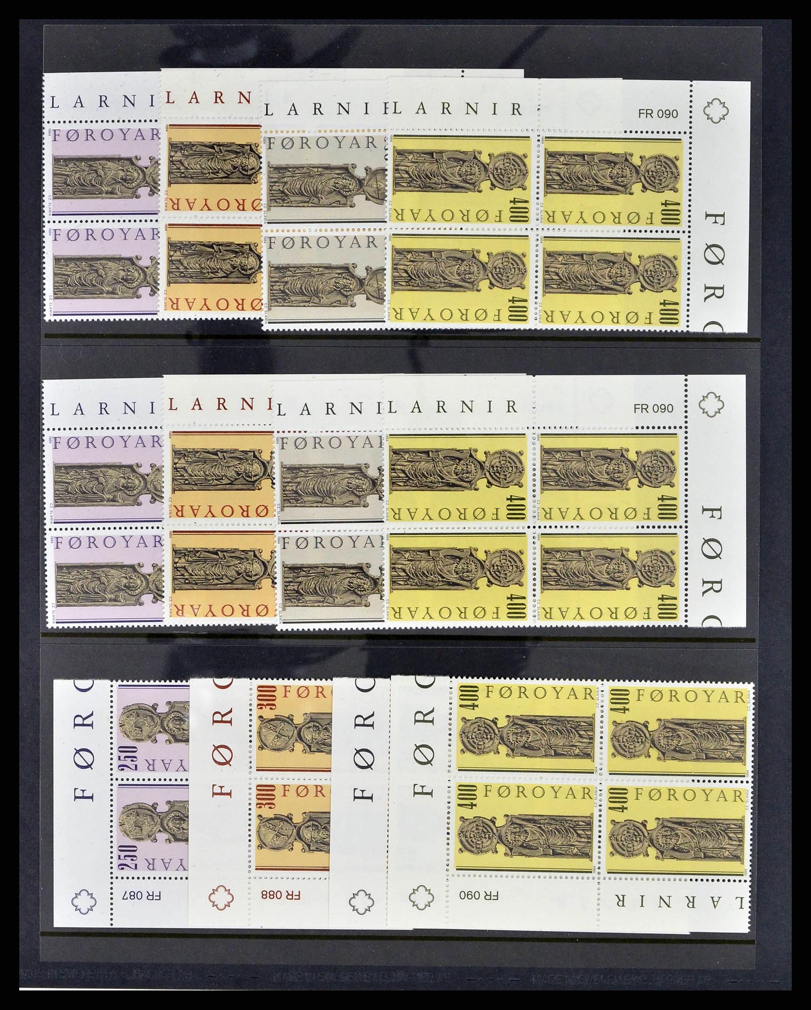 38539 0028 - Postzegelverzameling 38539 Faeroer 1923-1994.