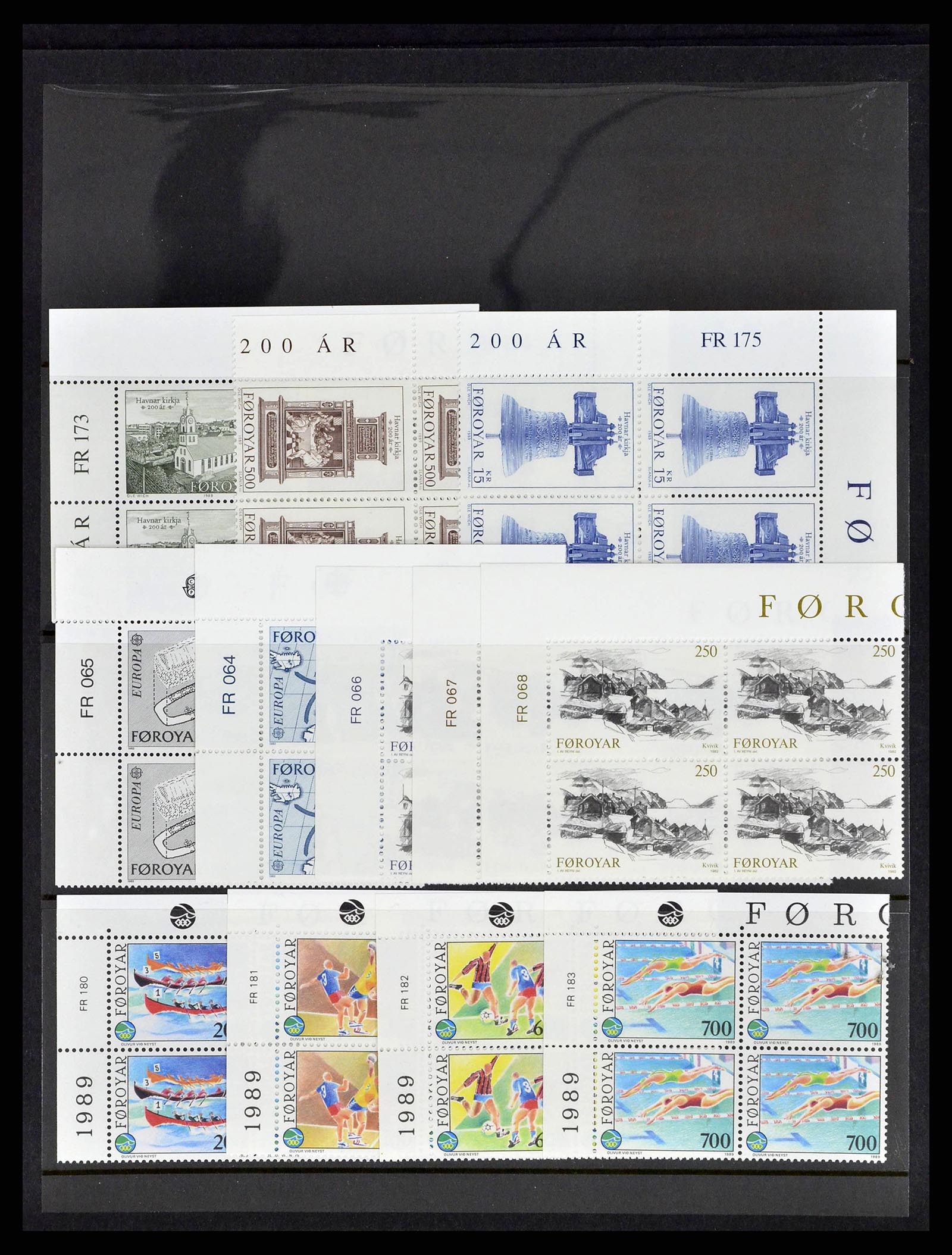 38539 0037 - Postzegelverzameling 38539 Faeroer 1923-1994.