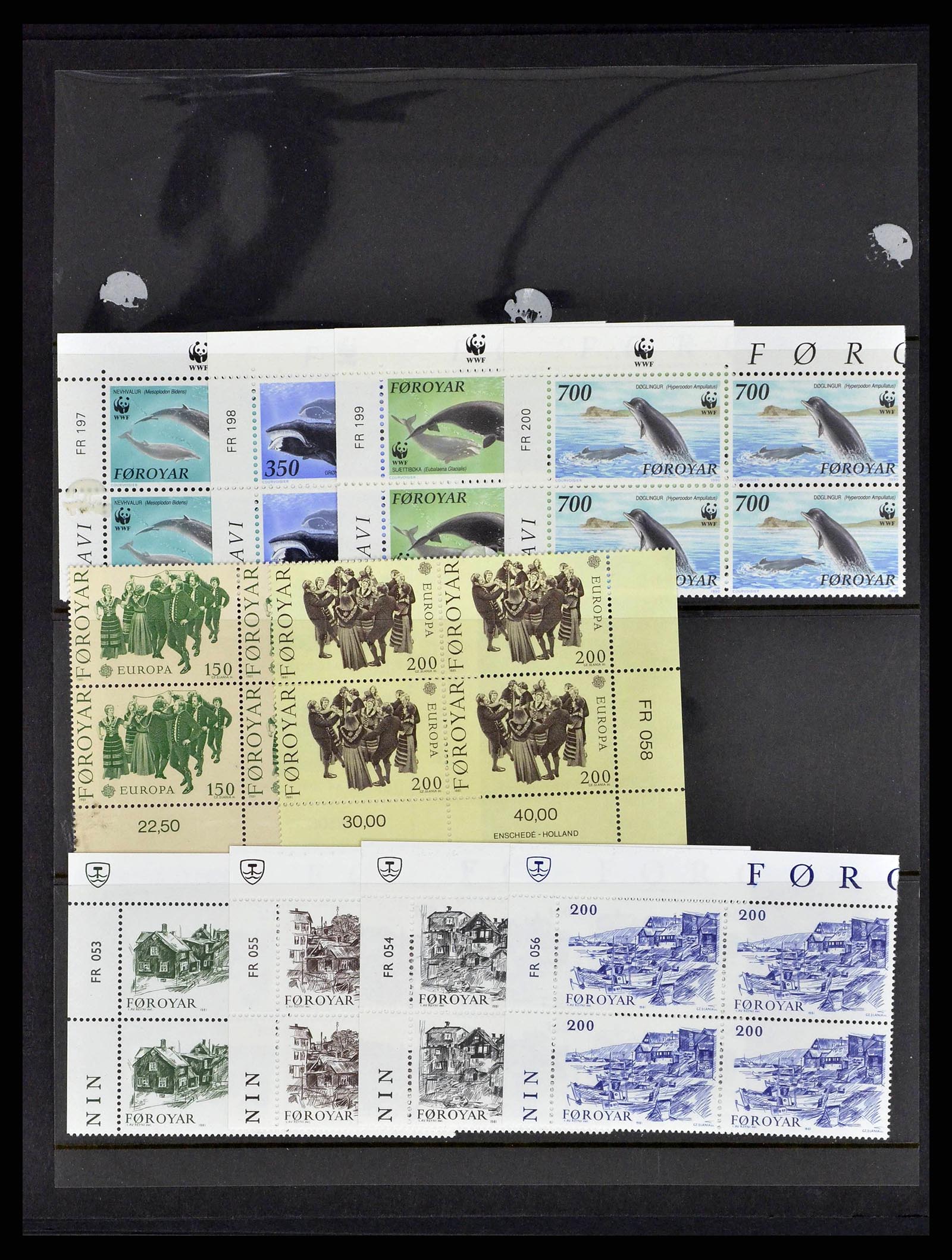 38539 0039 - Postzegelverzameling 38539 Faeroer 1923-1994.