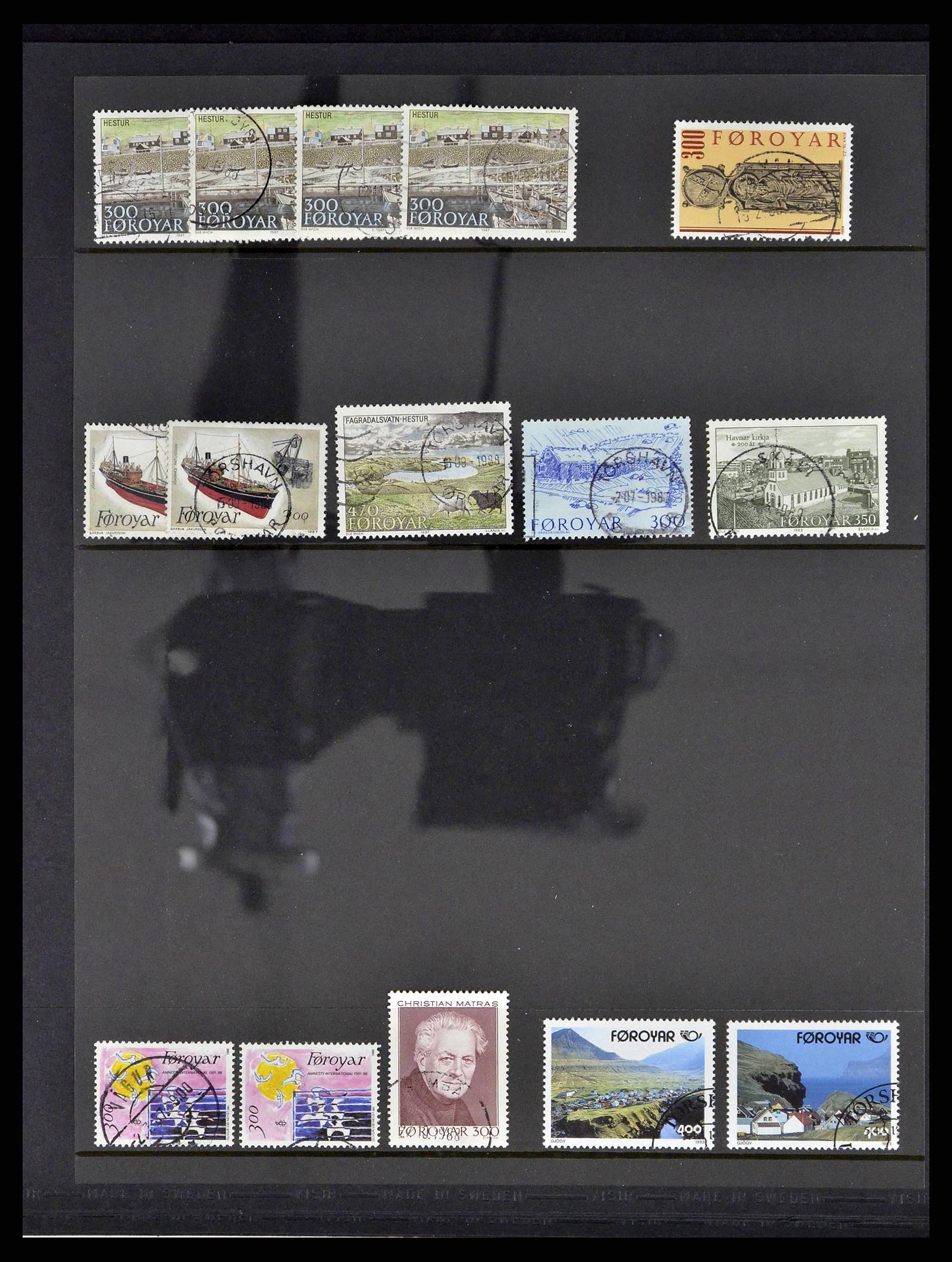 38539 0048 - Postzegelverzameling 38539 Faeroer 1923-1994.