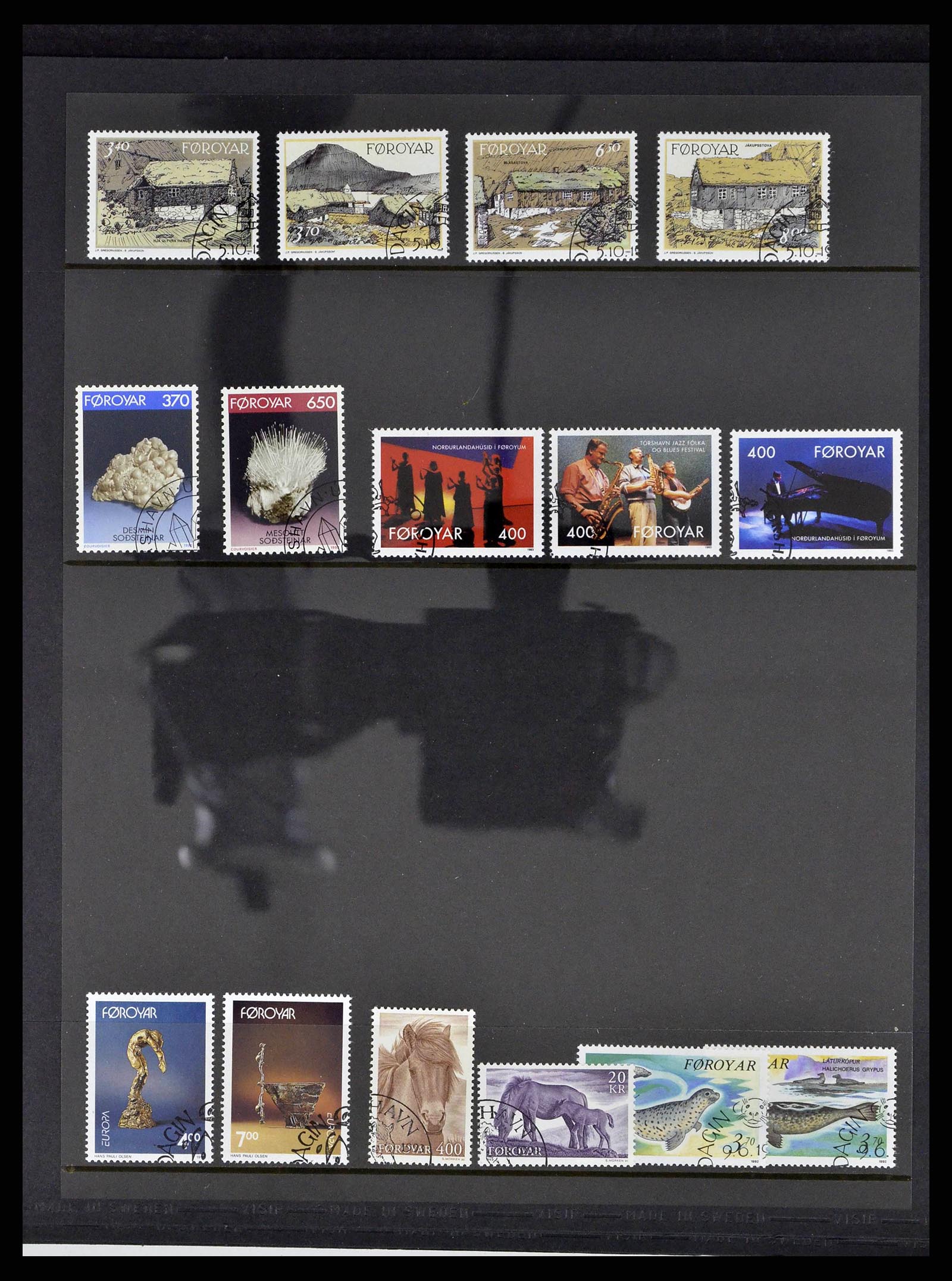 38539 0049 - Postzegelverzameling 38539 Faeroer 1923-1994.