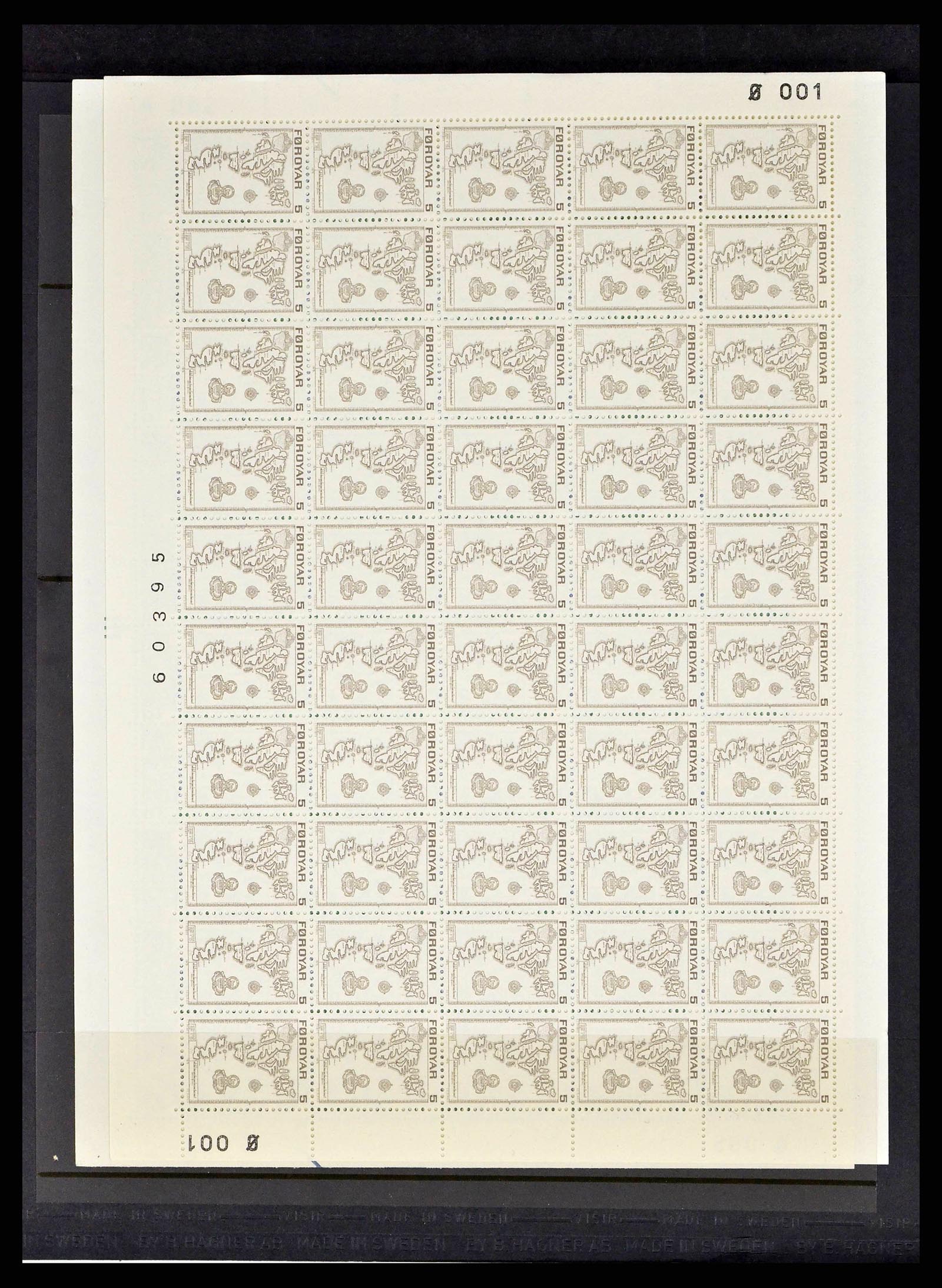 38539 0051 - Postzegelverzameling 38539 Faeroer 1923-1994.