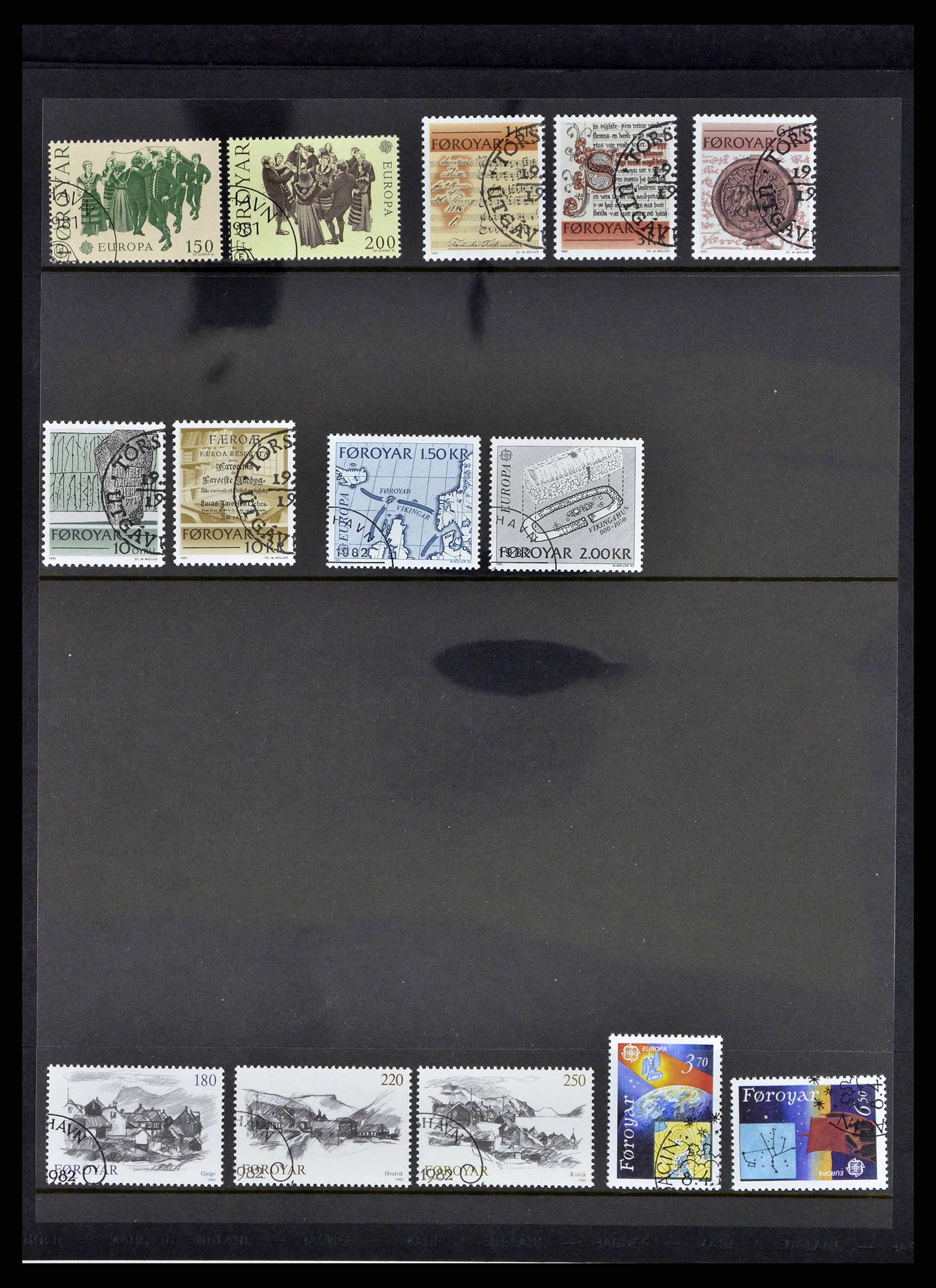 38539 0069 - Postzegelverzameling 38539 Faeroer 1923-1994.