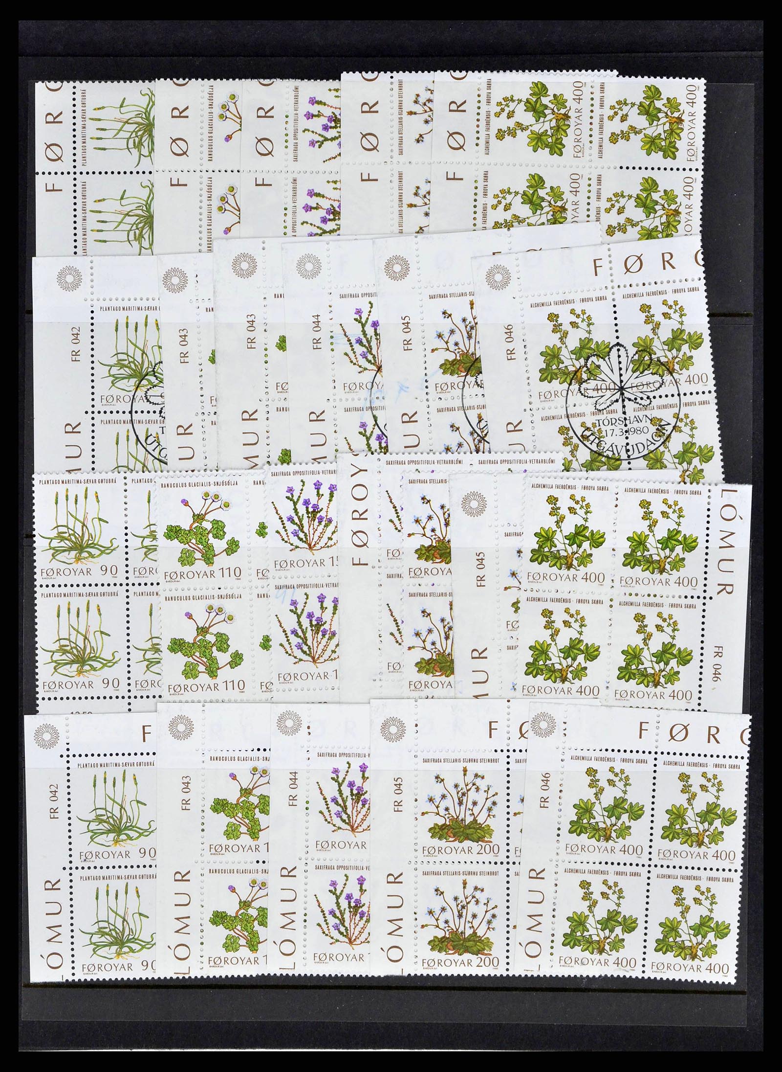 38539 0072 - Postzegelverzameling 38539 Faeroer 1923-1994.