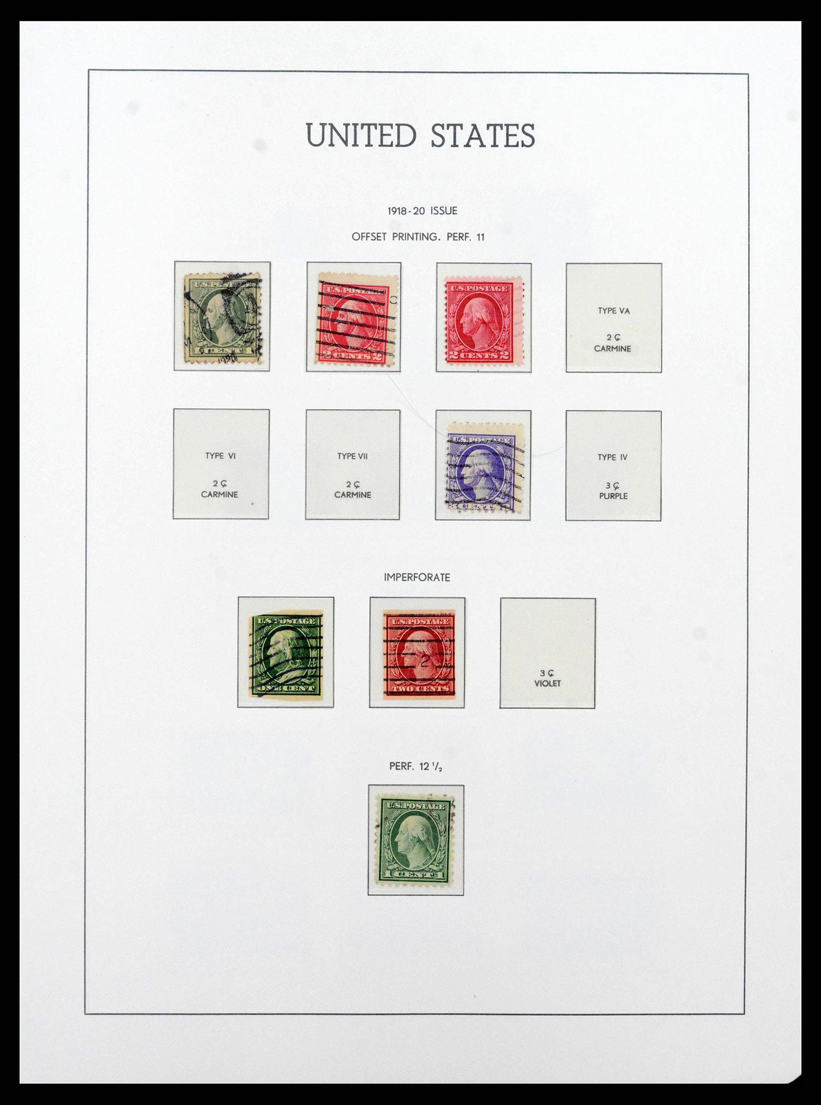 38540 0019 - Postzegelverzameling 38540 USA 1847-1964.