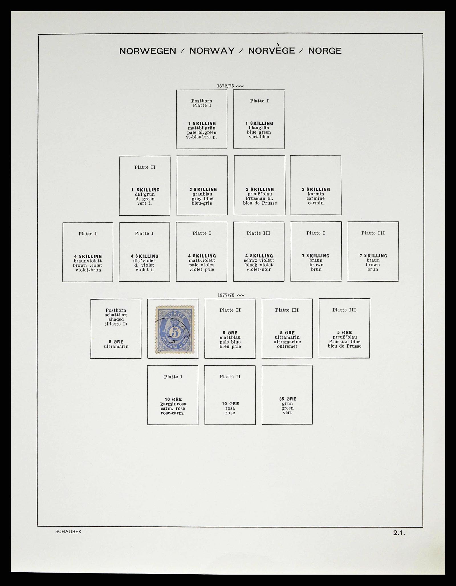 38549 0003 - Stamp collection 38549 Norway 1855-2018!