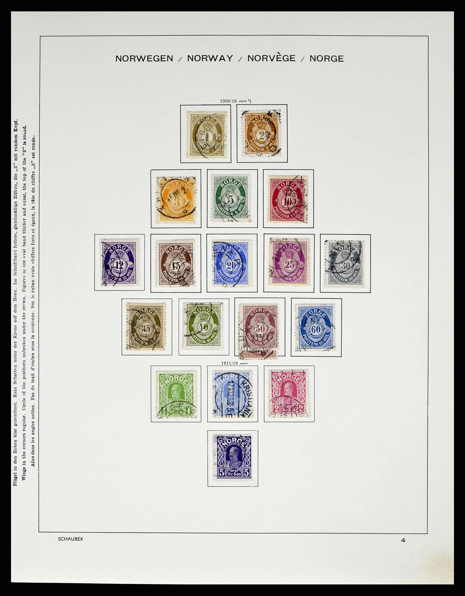 38549 0008 - Postzegelverzameling 38549 Noorwegen 1855-2018!
