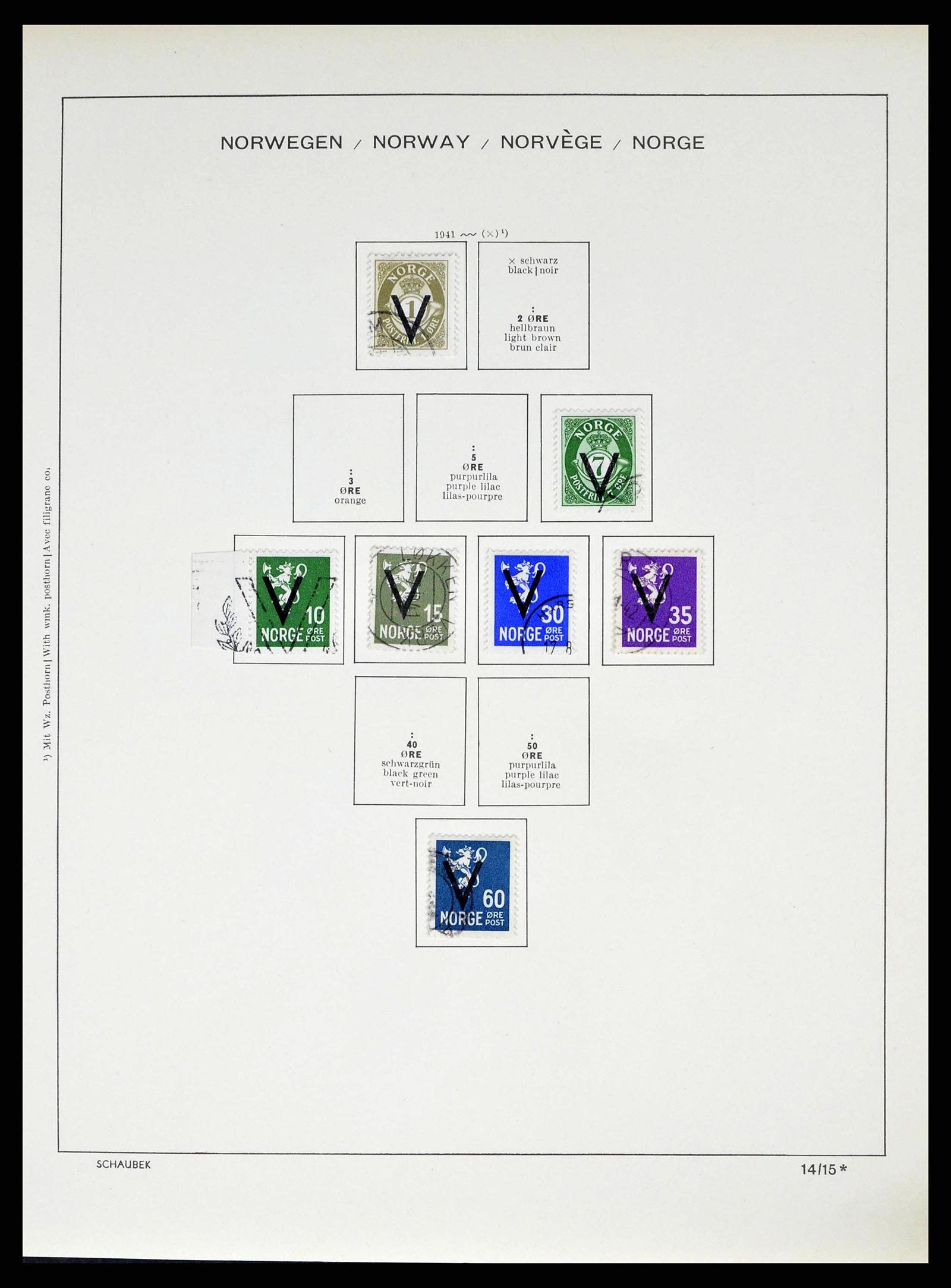 38549 0019 - Postzegelverzameling 38549 Noorwegen 1855-2018!