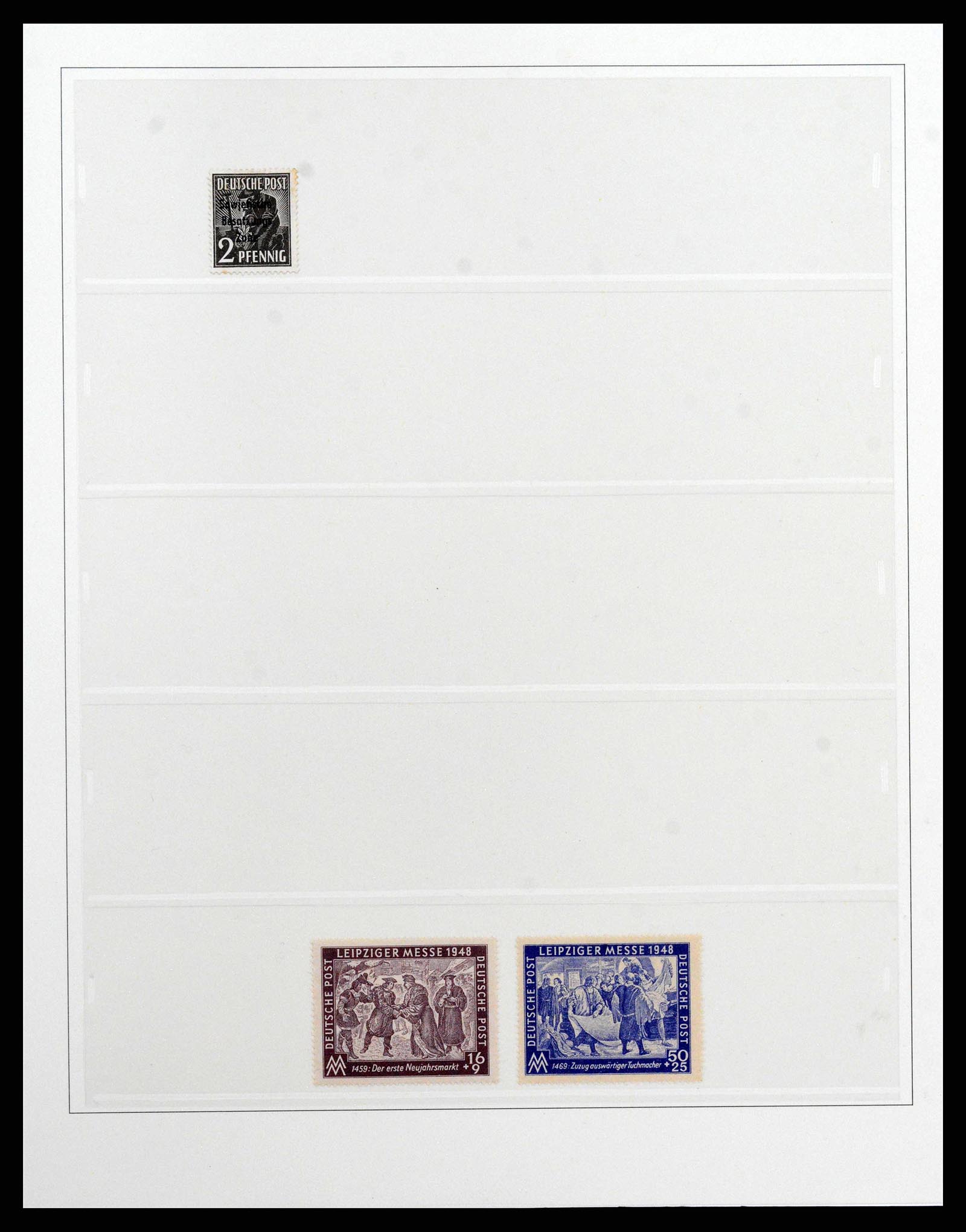 38550 0036 - Stamp collection 38550 Soviet Zone 1945-1949.
