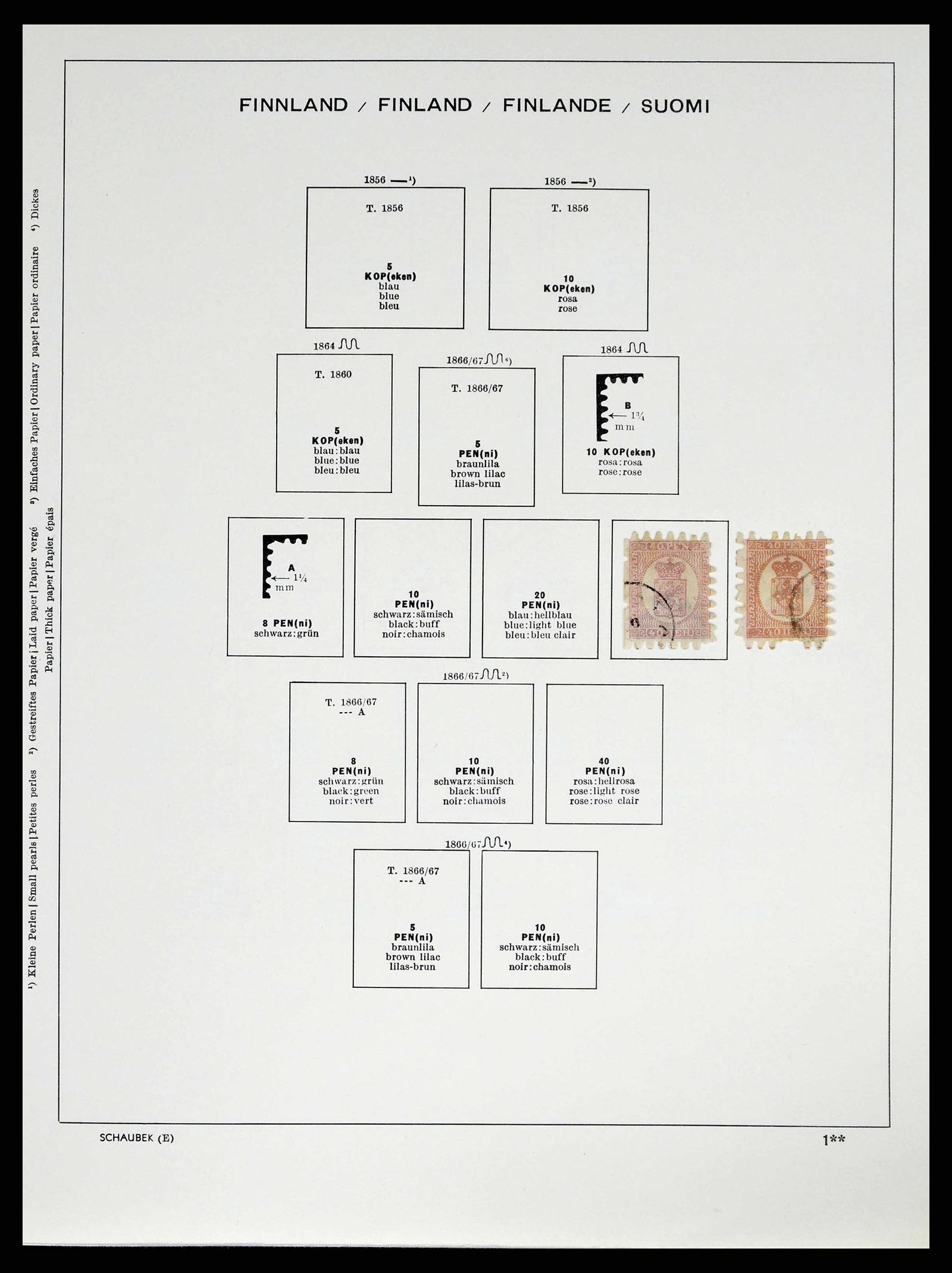 38552 0002 - Postzegelverzameling 38552 Finland 1856-2014.