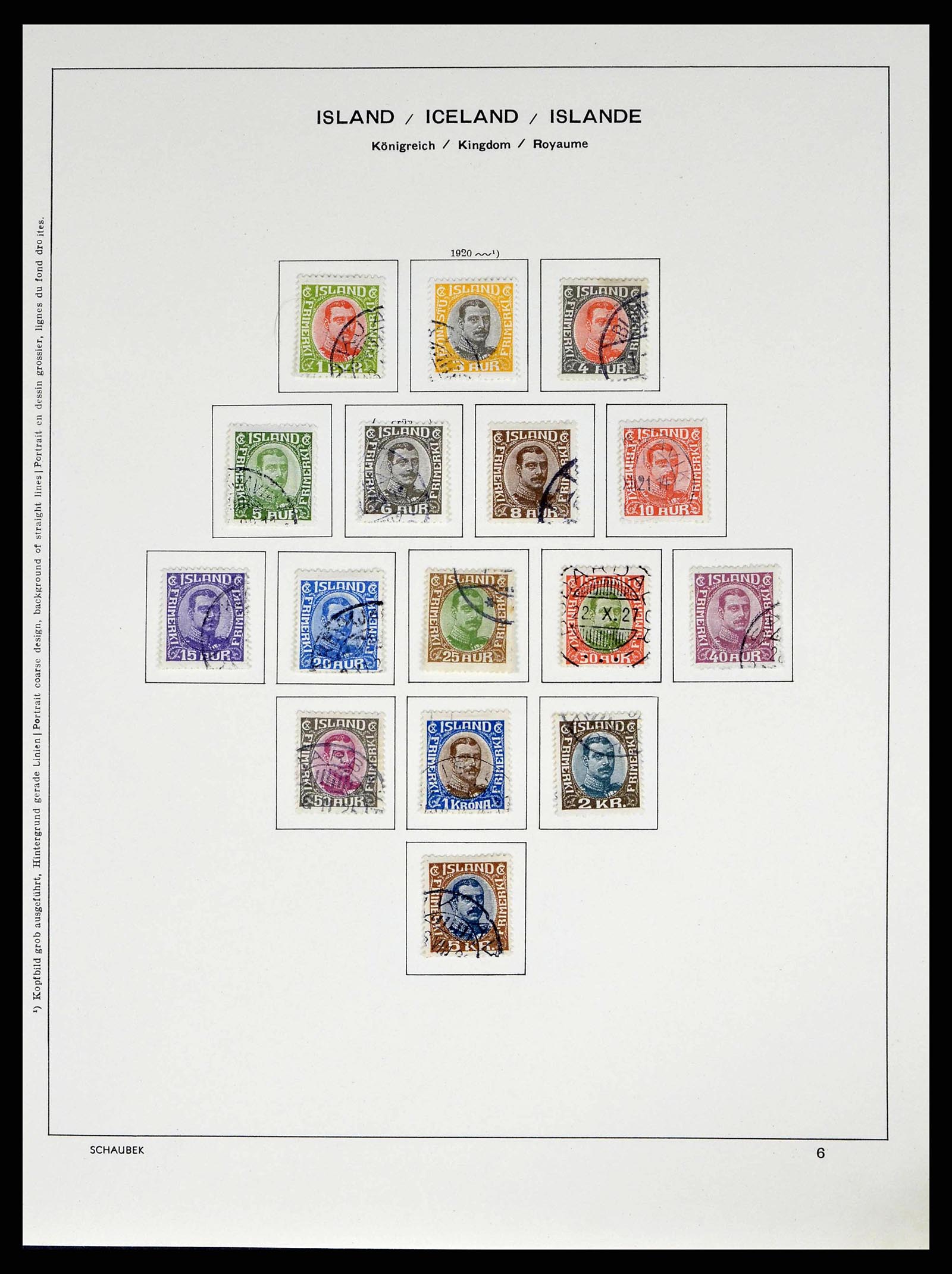 38553 0008 - Postzegelverzameling 38553 IJsland 1873-2008.