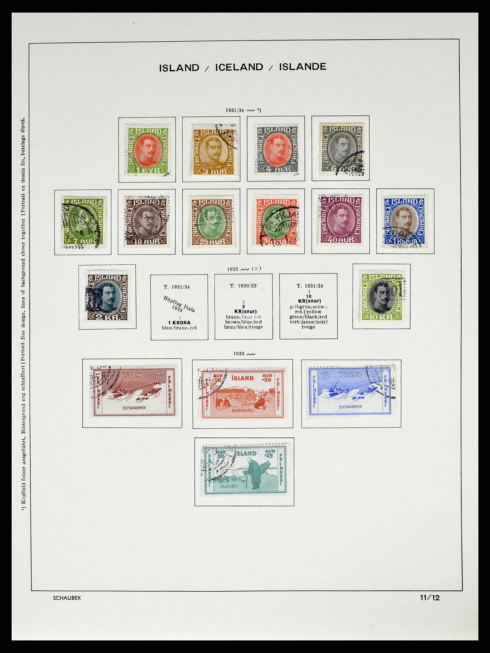 38553 0013 - Stamp collection 38553 Iceland 1873-2008.