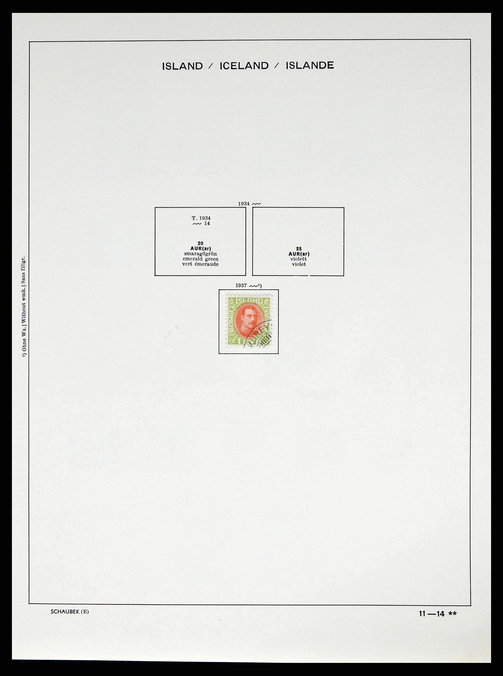 38553 0015 - Postzegelverzameling 38553 IJsland 1873-2008.