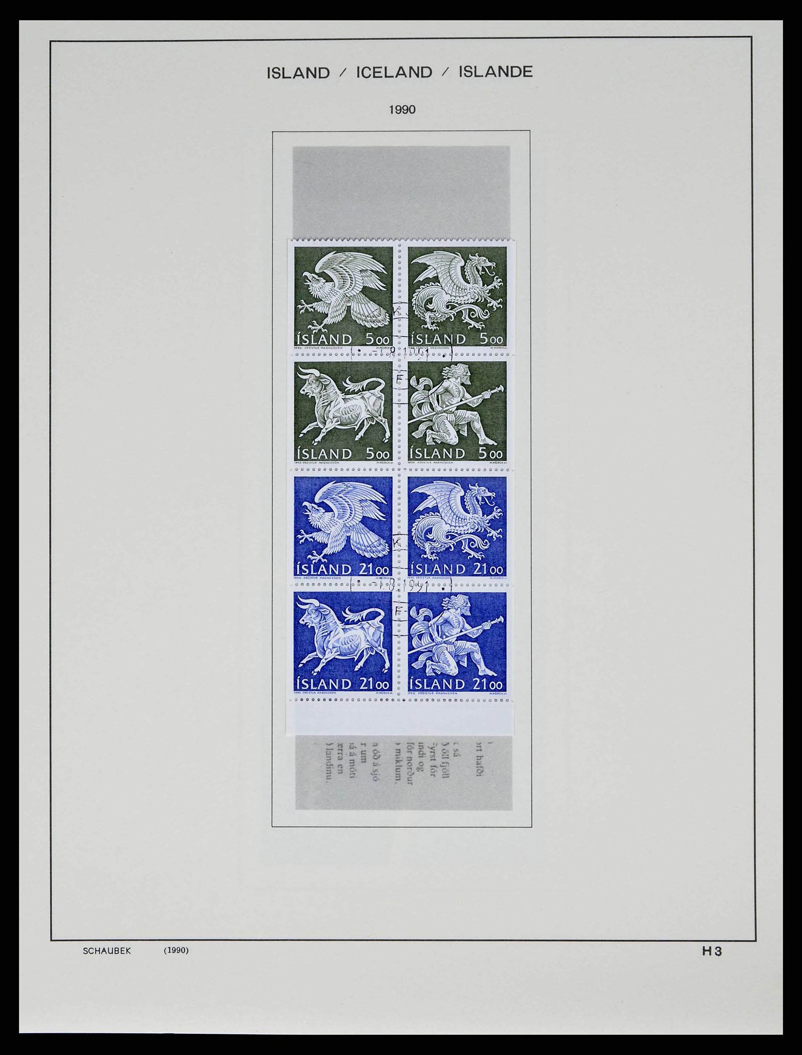 38553 0144 - Postzegelverzameling 38553 IJsland 1873-2008.