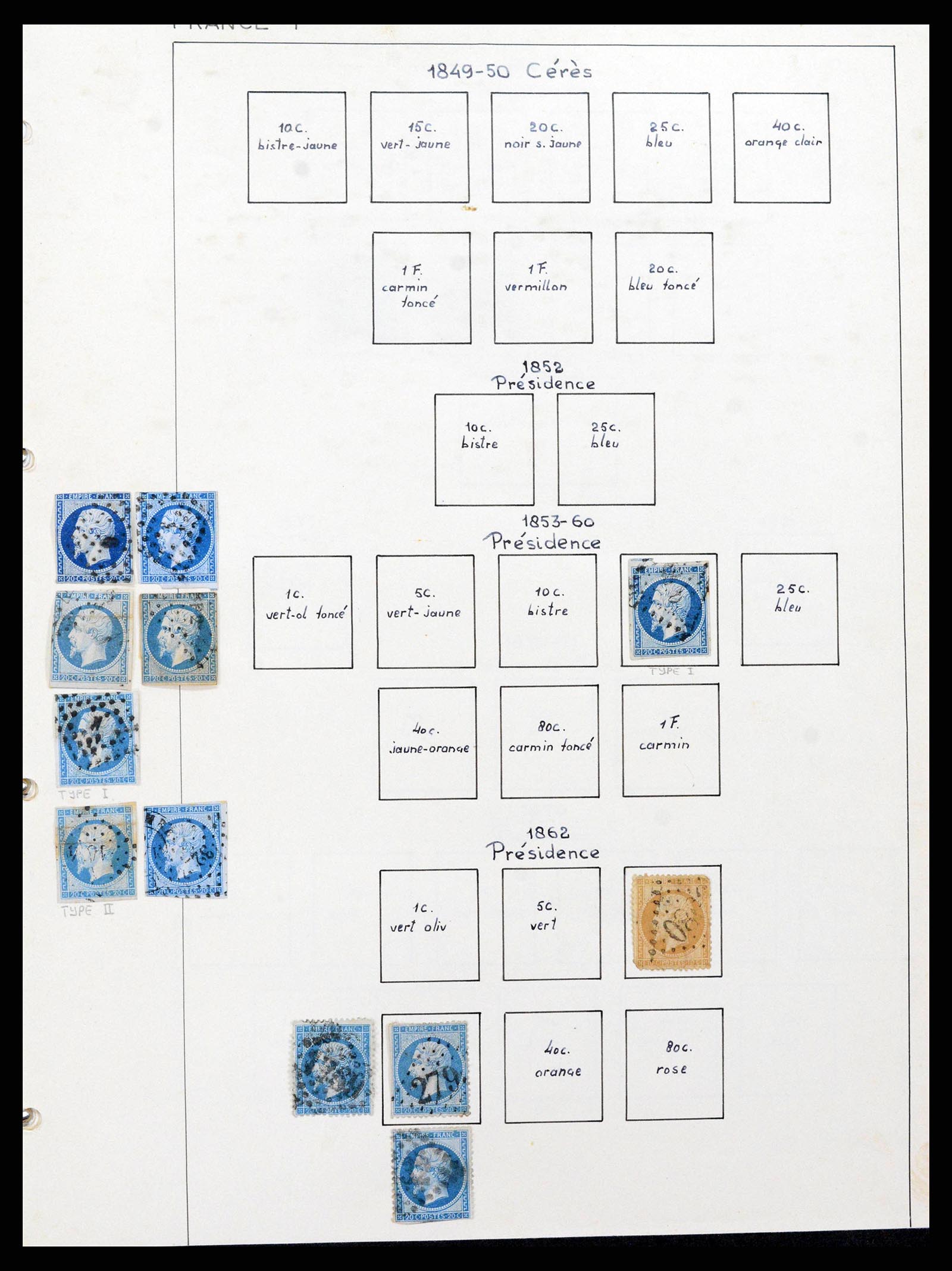 38561 0001 - Postzegelverzameling 38561 Wereld 1880-1980.