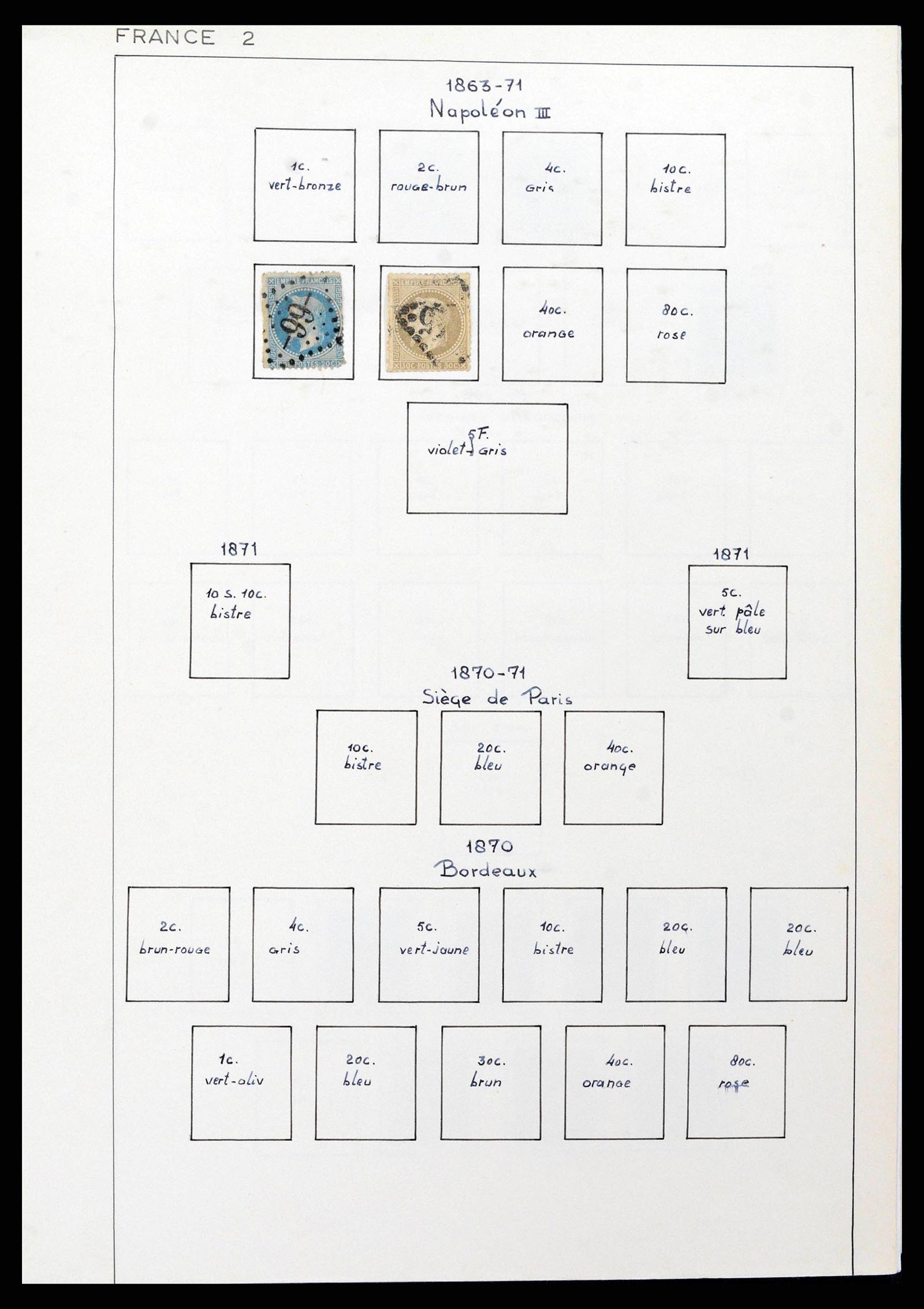 38561 0002 - Postzegelverzameling 38561 Wereld 1880-1980.