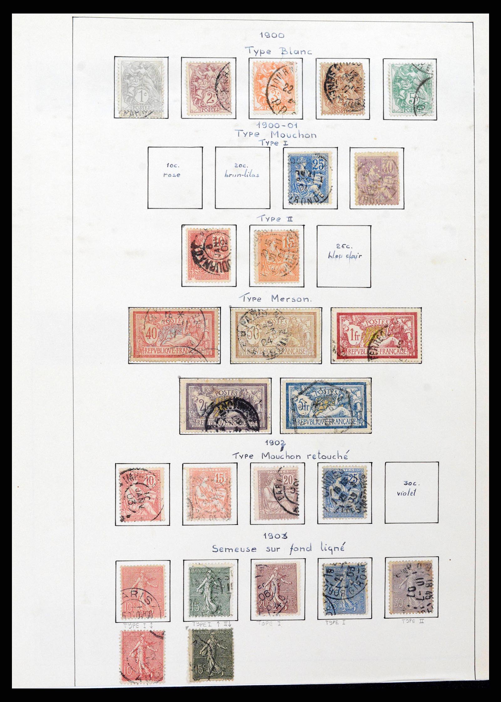 38561 0005 - Postzegelverzameling 38561 Wereld 1880-1980.