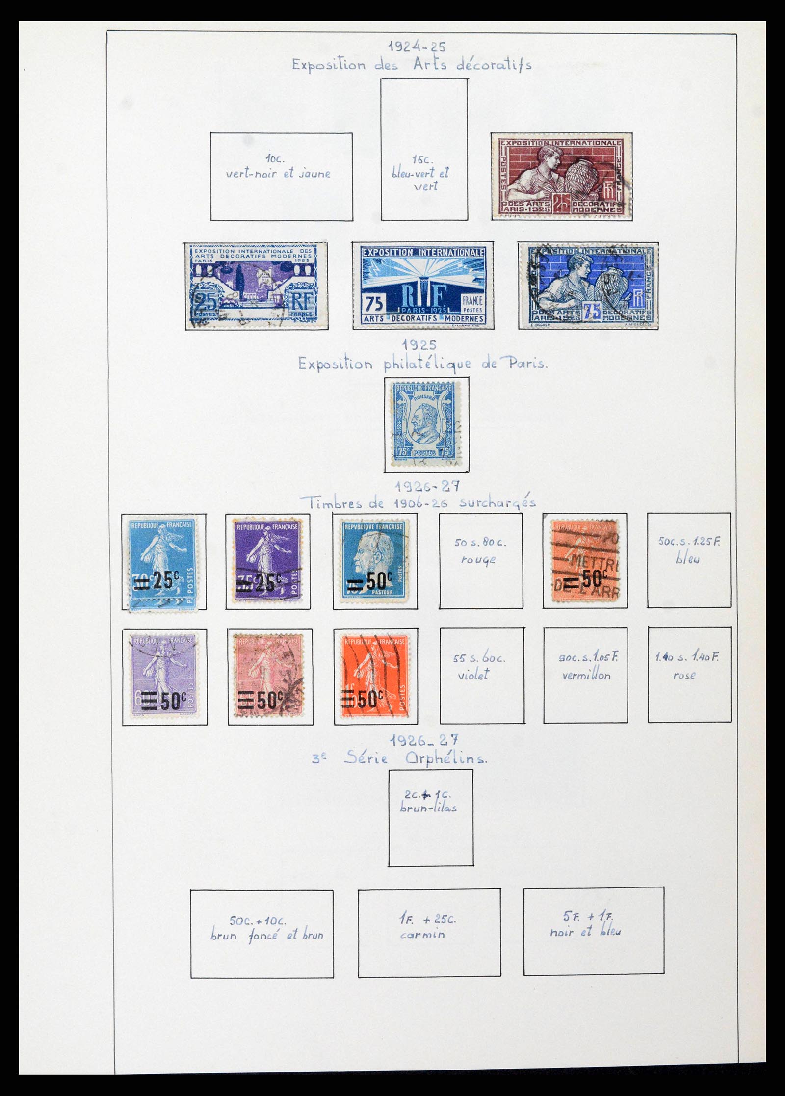 38561 0010 - Postzegelverzameling 38561 Wereld 1880-1980.