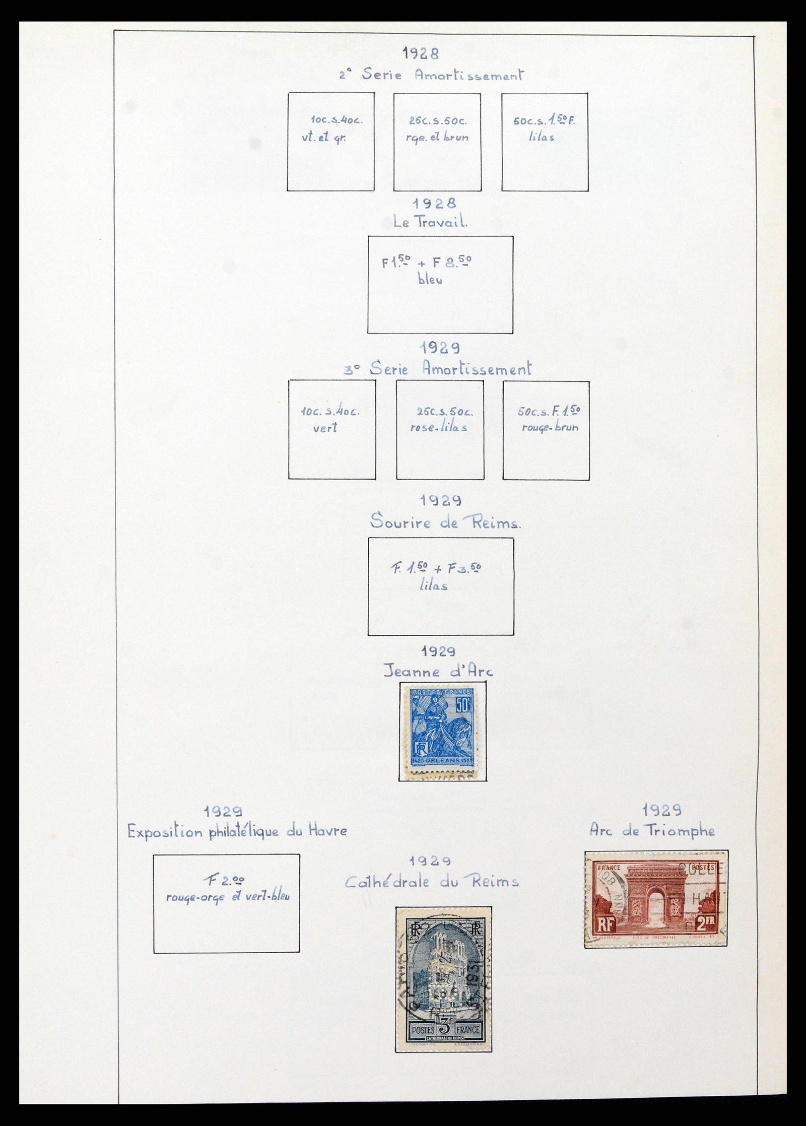 38561 0012 - Postzegelverzameling 38561 Wereld 1880-1980.