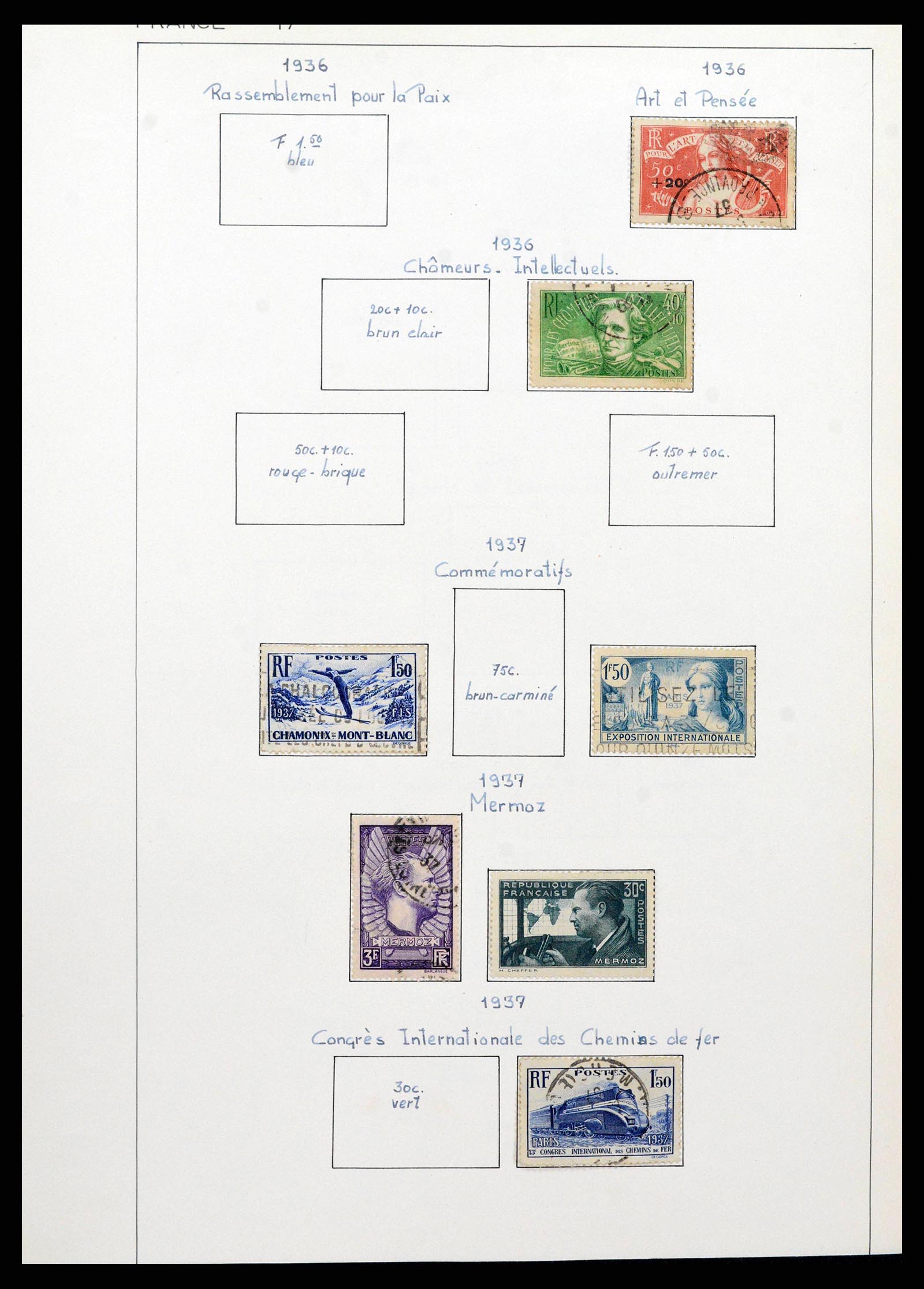 38561 0018 - Stamp collection 38561 World 1880-1980.