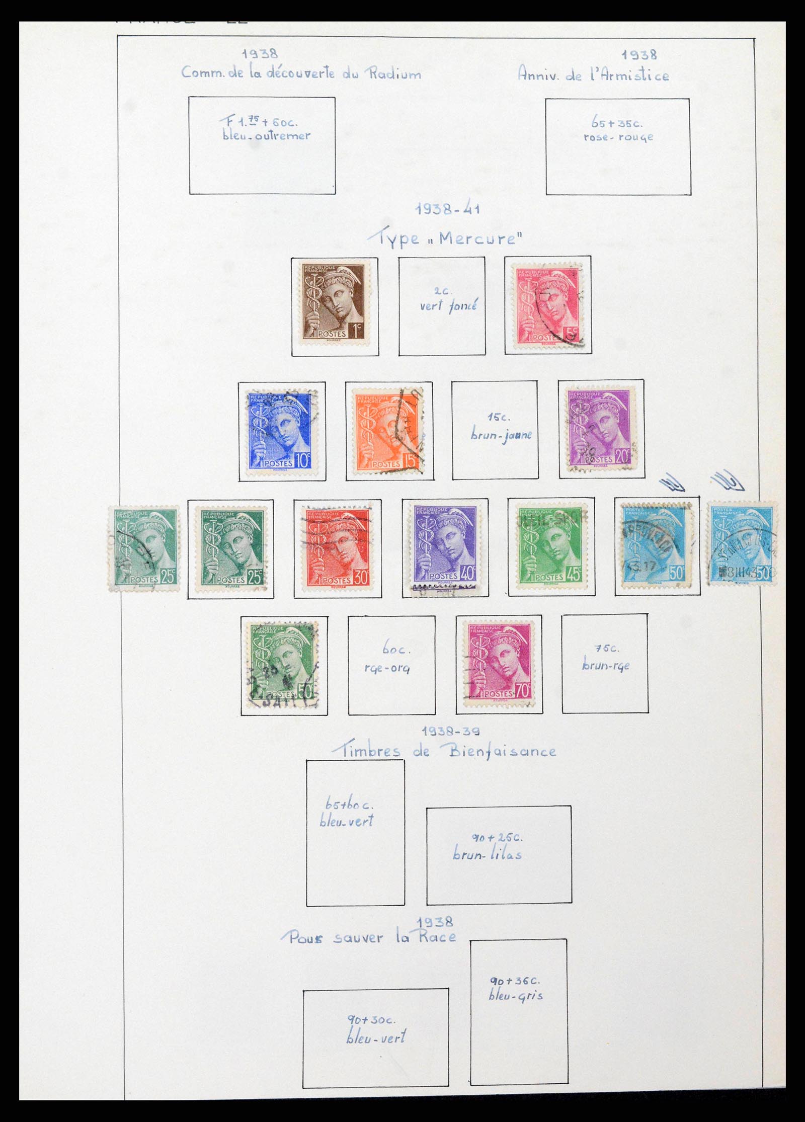 38561 0023 - Postzegelverzameling 38561 Wereld 1880-1980.