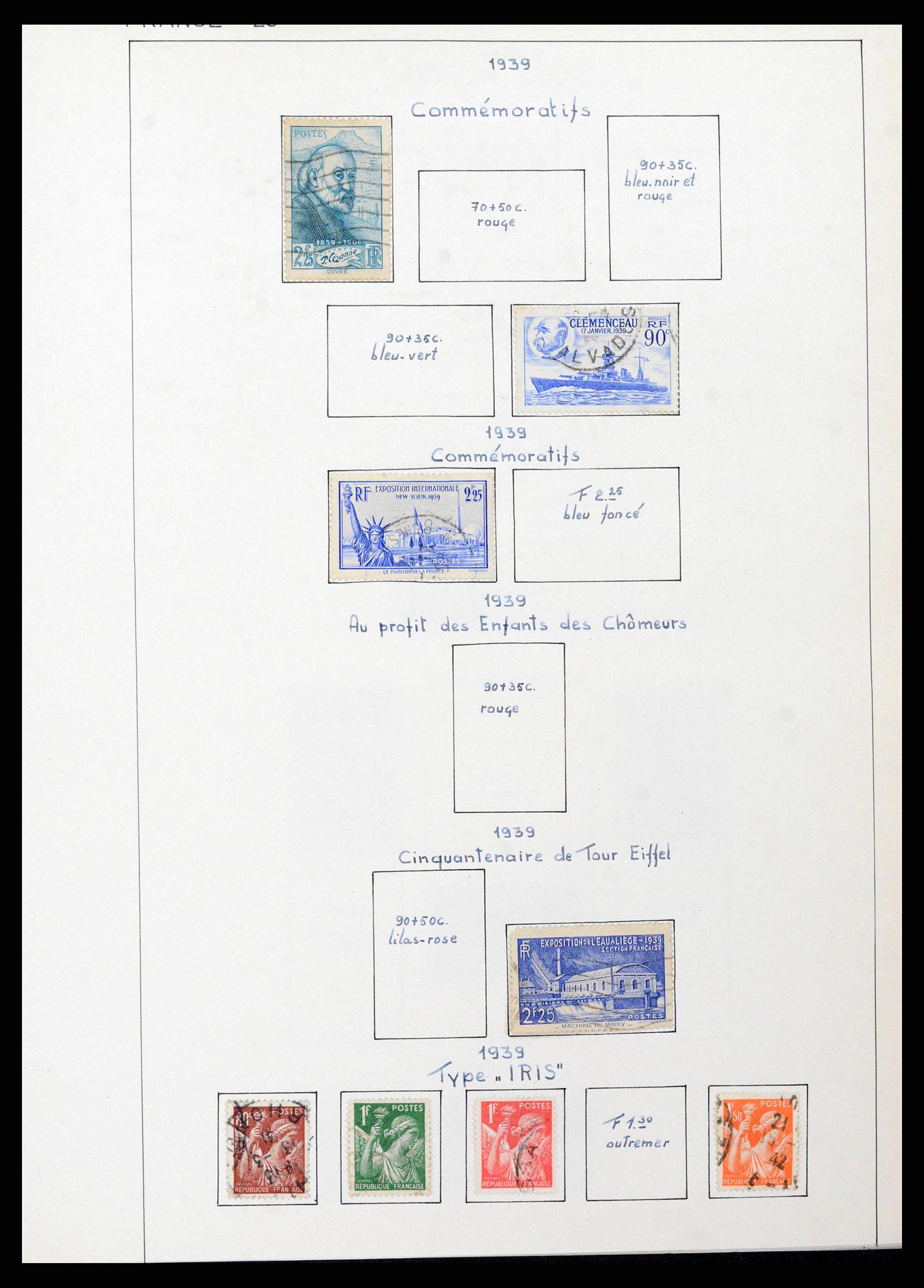38561 0024 - Postzegelverzameling 38561 Wereld 1880-1980.