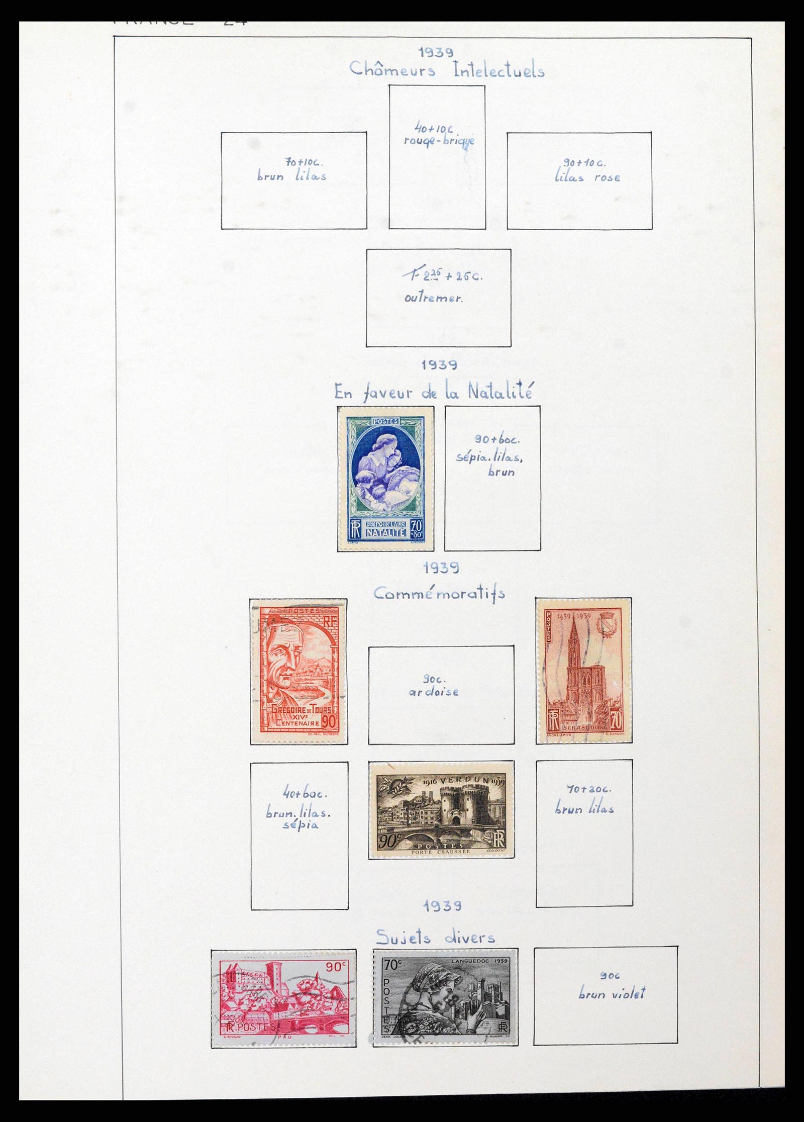 38561 0025 - Postzegelverzameling 38561 Wereld 1880-1980.