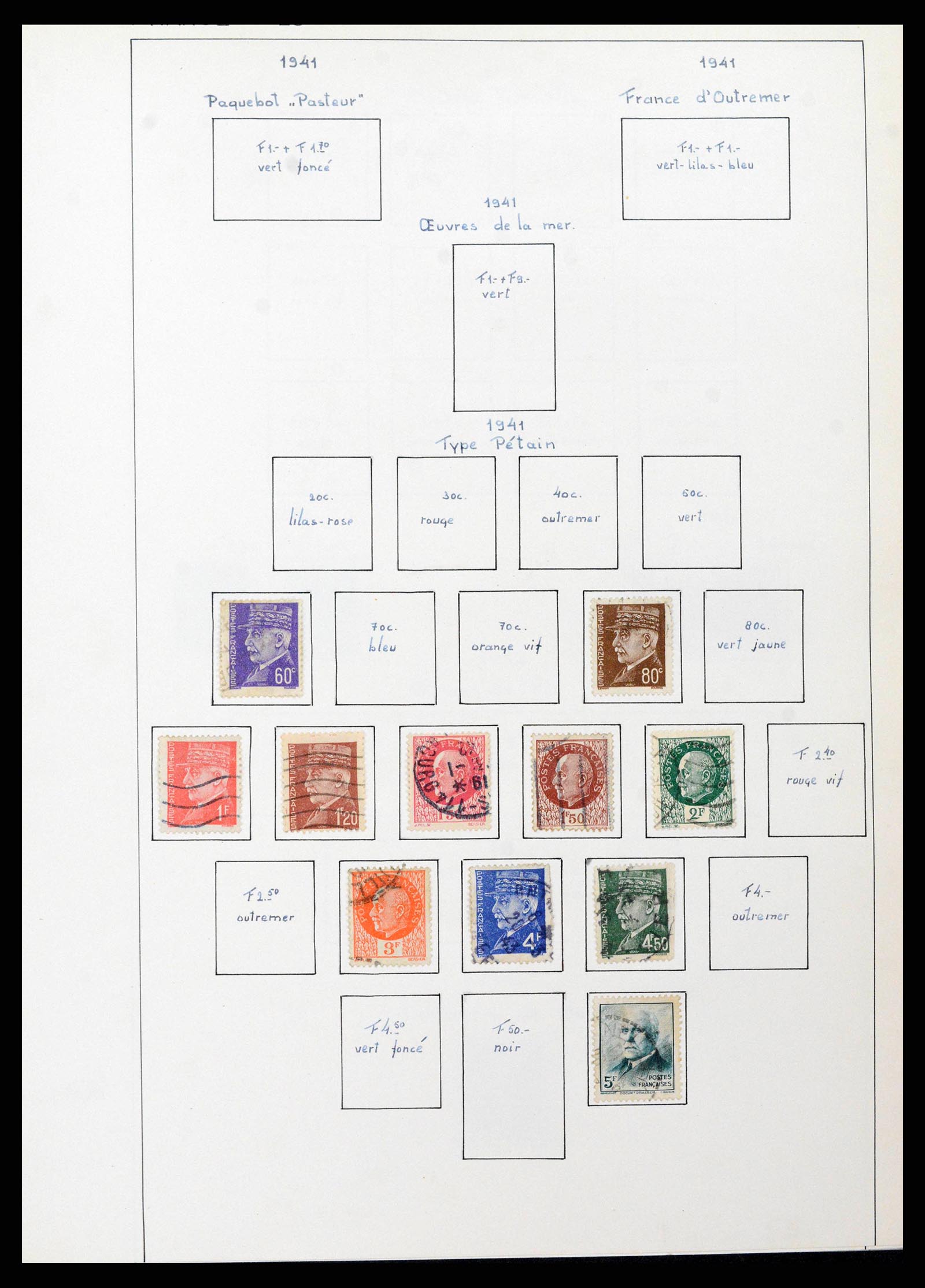 38561 0028 - Postzegelverzameling 38561 Wereld 1880-1980.