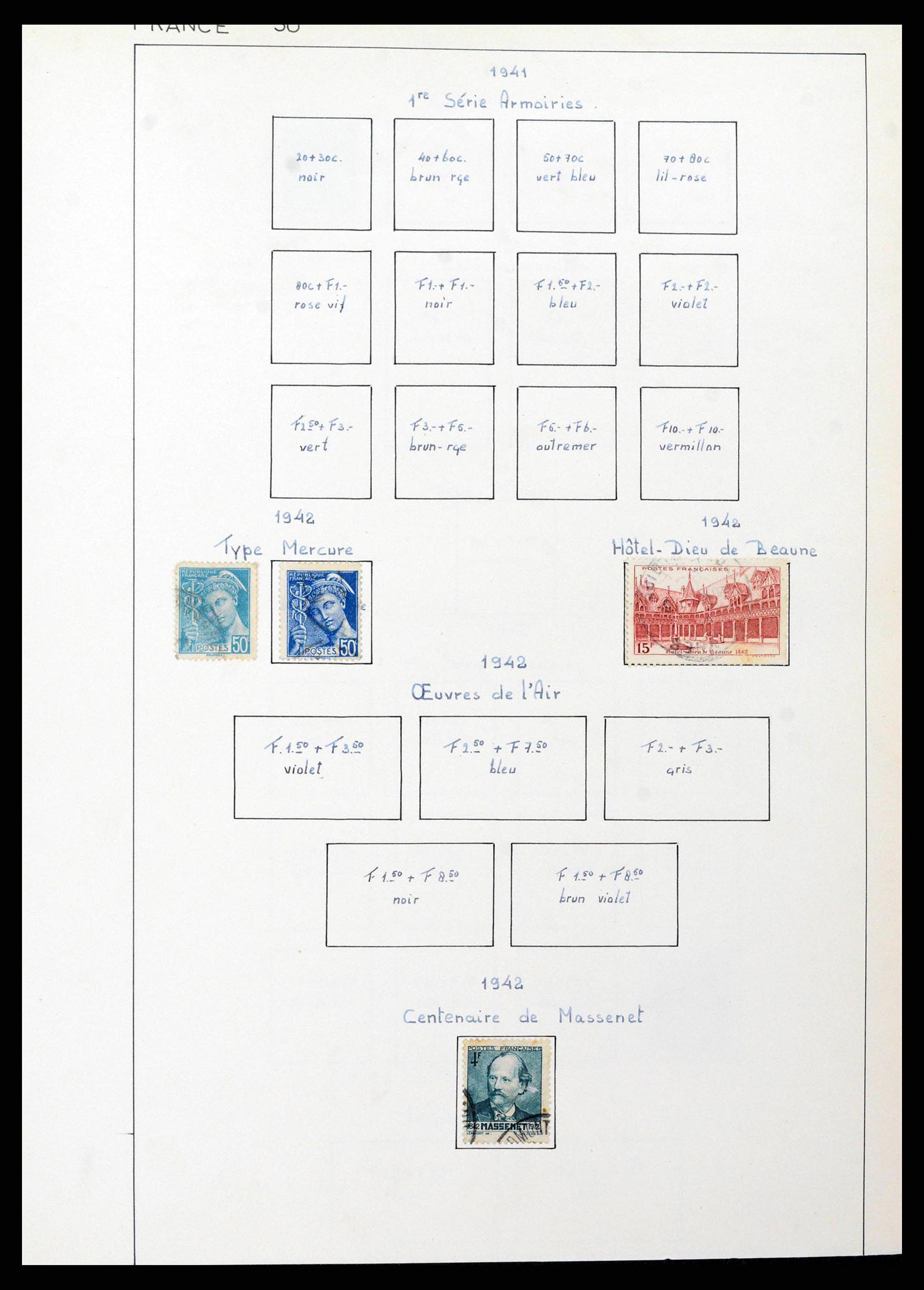 38561 0029 - Postzegelverzameling 38561 Wereld 1880-1980.