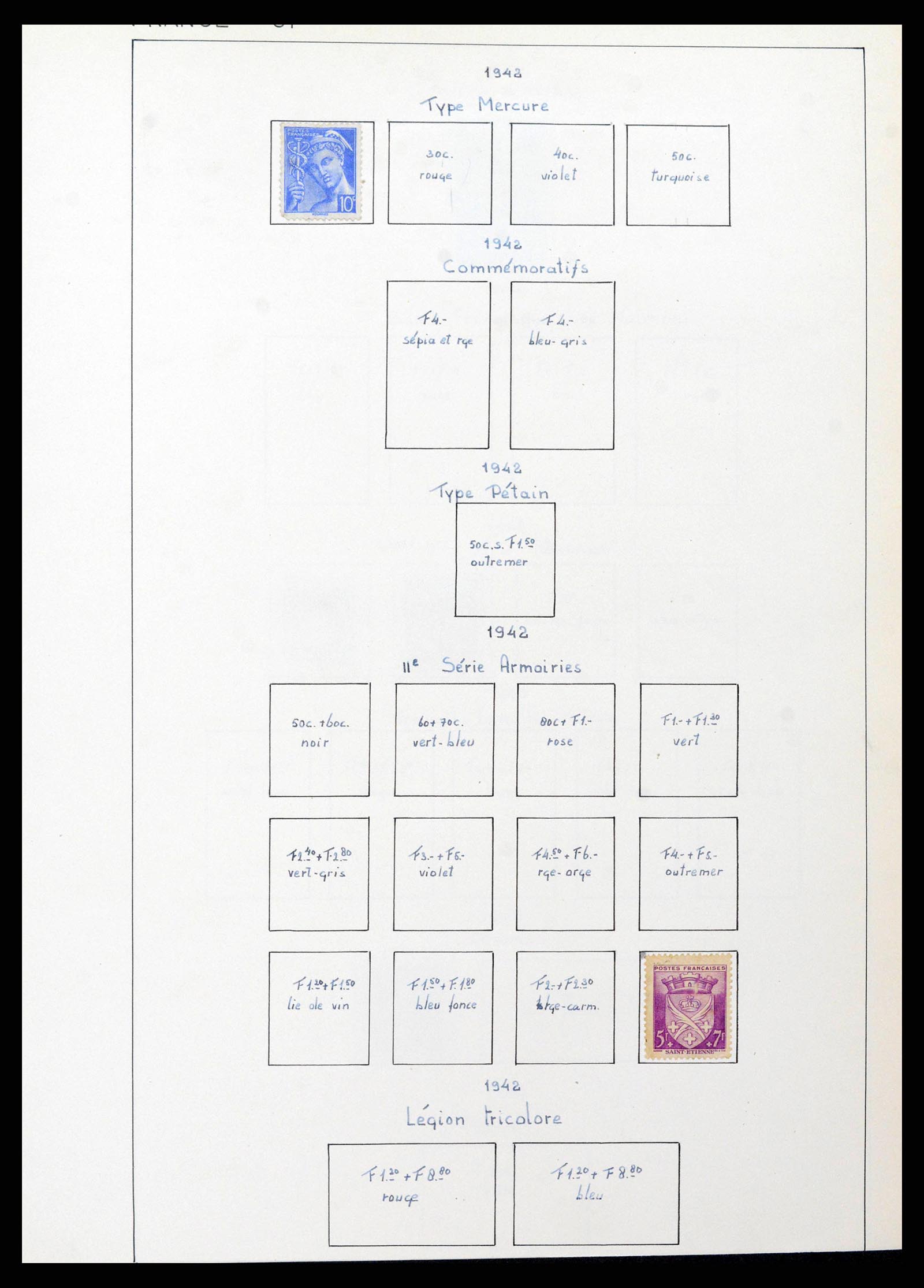 38561 0030 - Stamp collection 38561 World 1880-1980.