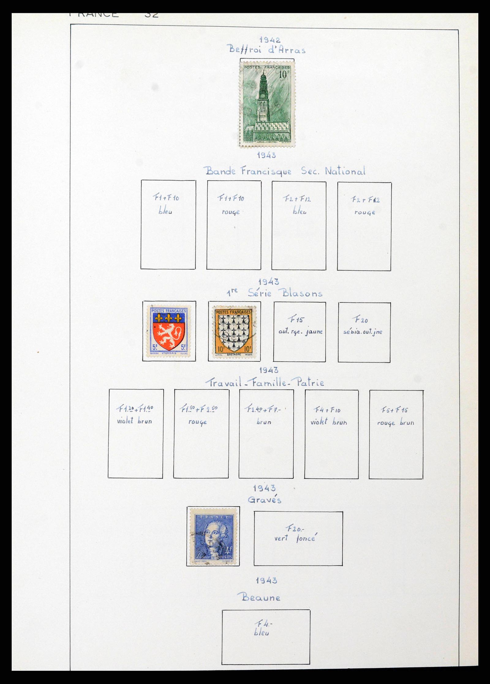 38561 0031 - Postzegelverzameling 38561 Wereld 1880-1980.