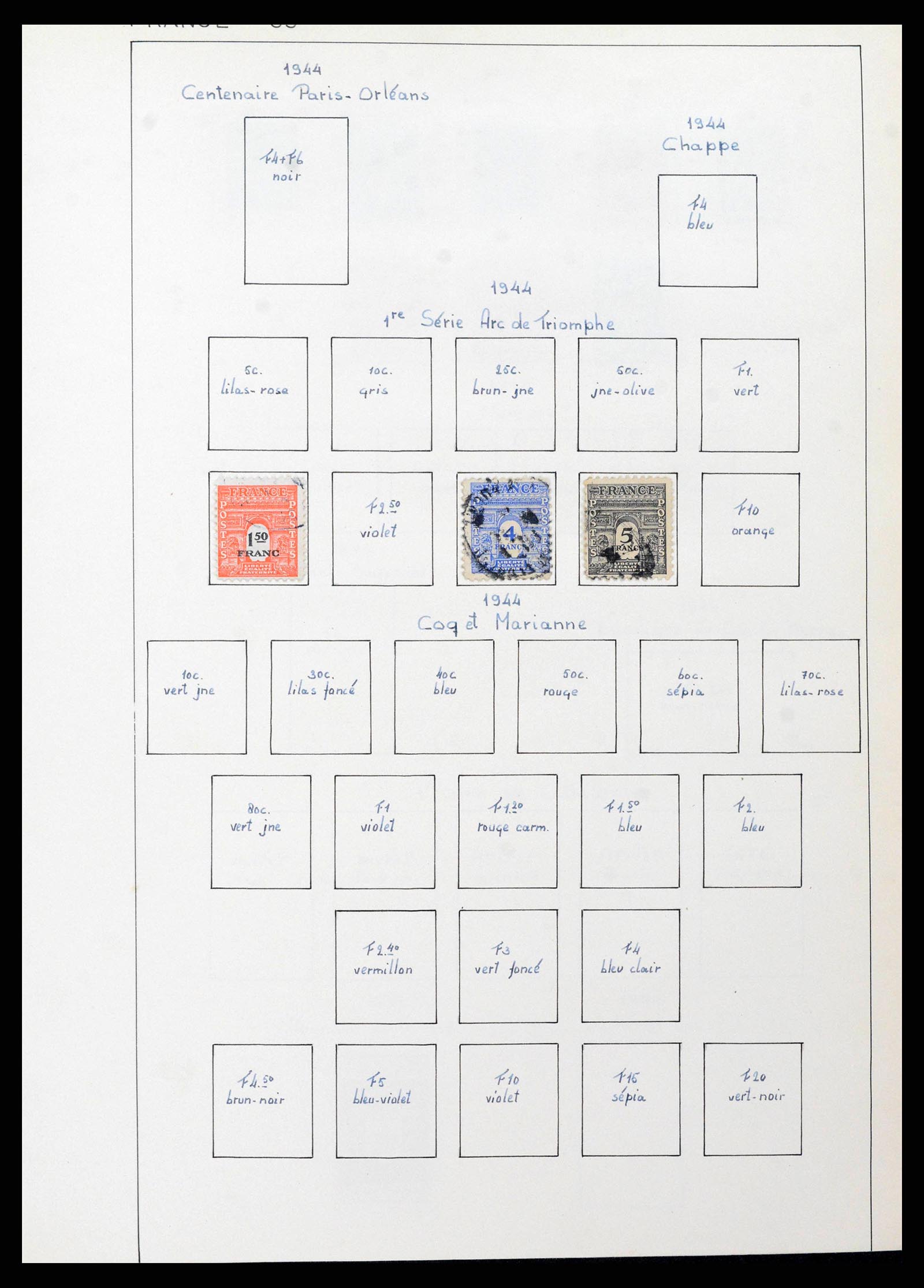 38561 0033 - Postzegelverzameling 38561 Wereld 1880-1980.