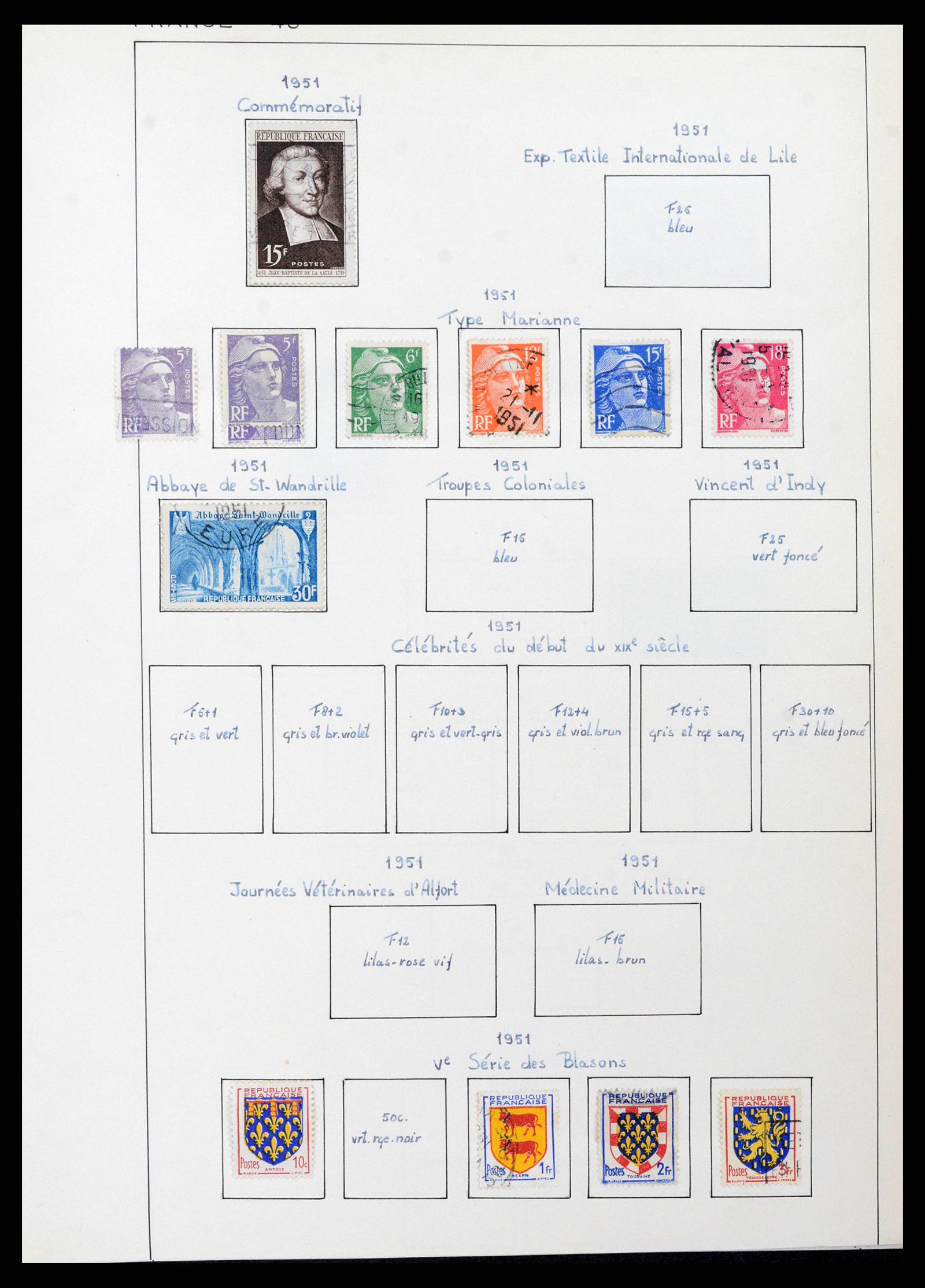 38561 0045 - Postzegelverzameling 38561 Wereld 1880-1980.