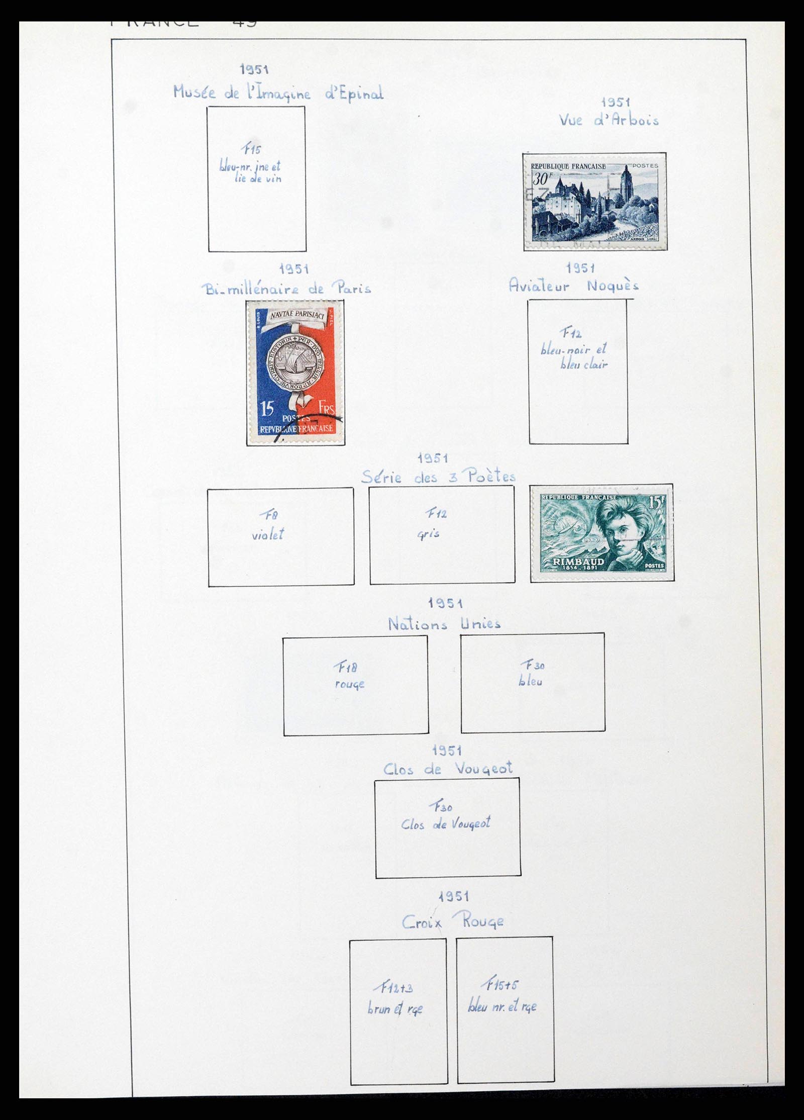 38561 0046 - Postzegelverzameling 38561 Wereld 1880-1980.