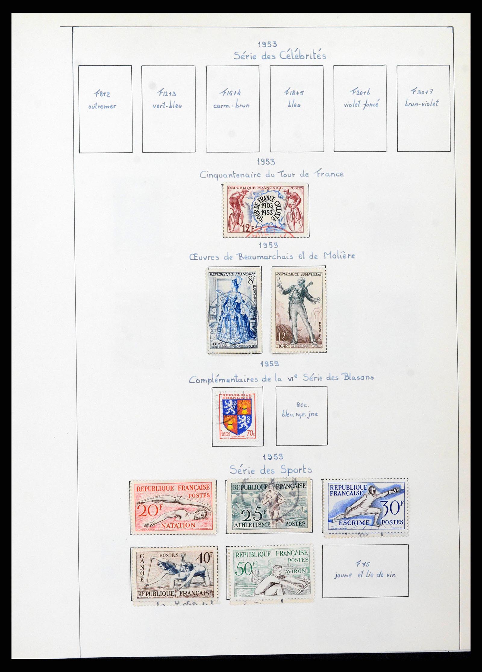 38561 0049 - Postzegelverzameling 38561 Wereld 1880-1980.