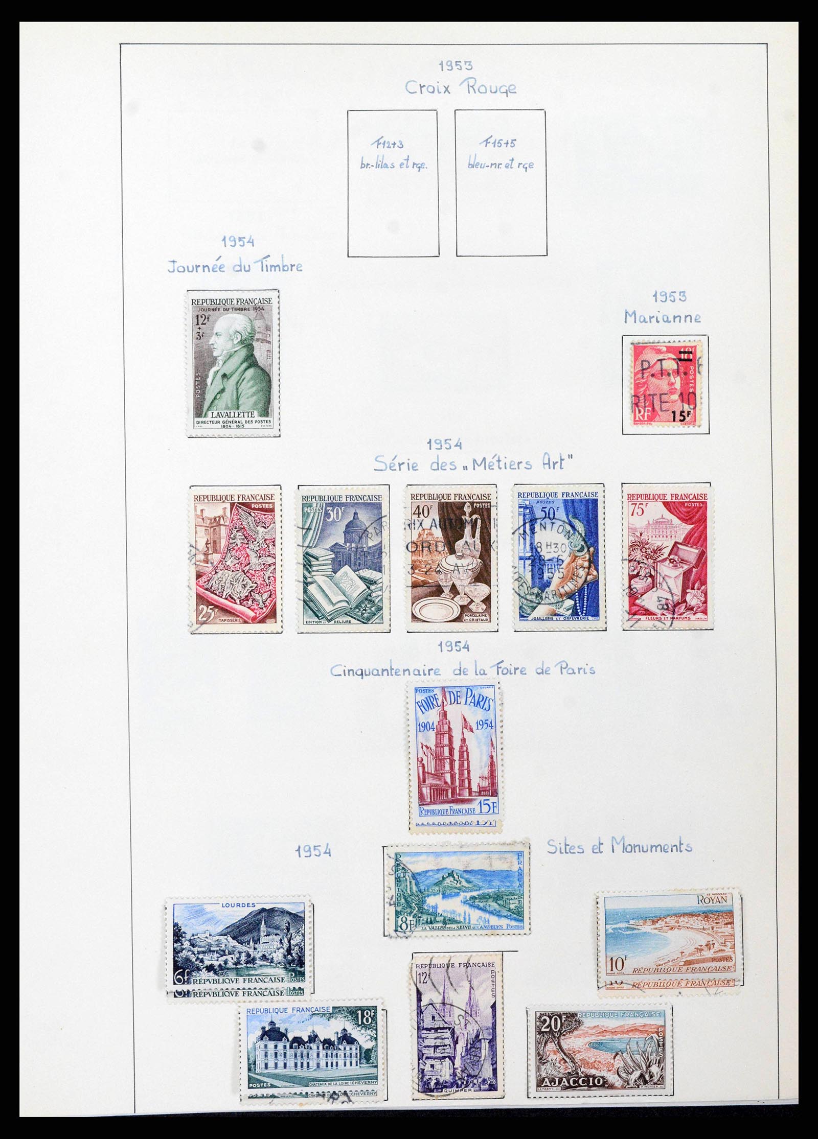 38561 0050 - Postzegelverzameling 38561 Wereld 1880-1980.