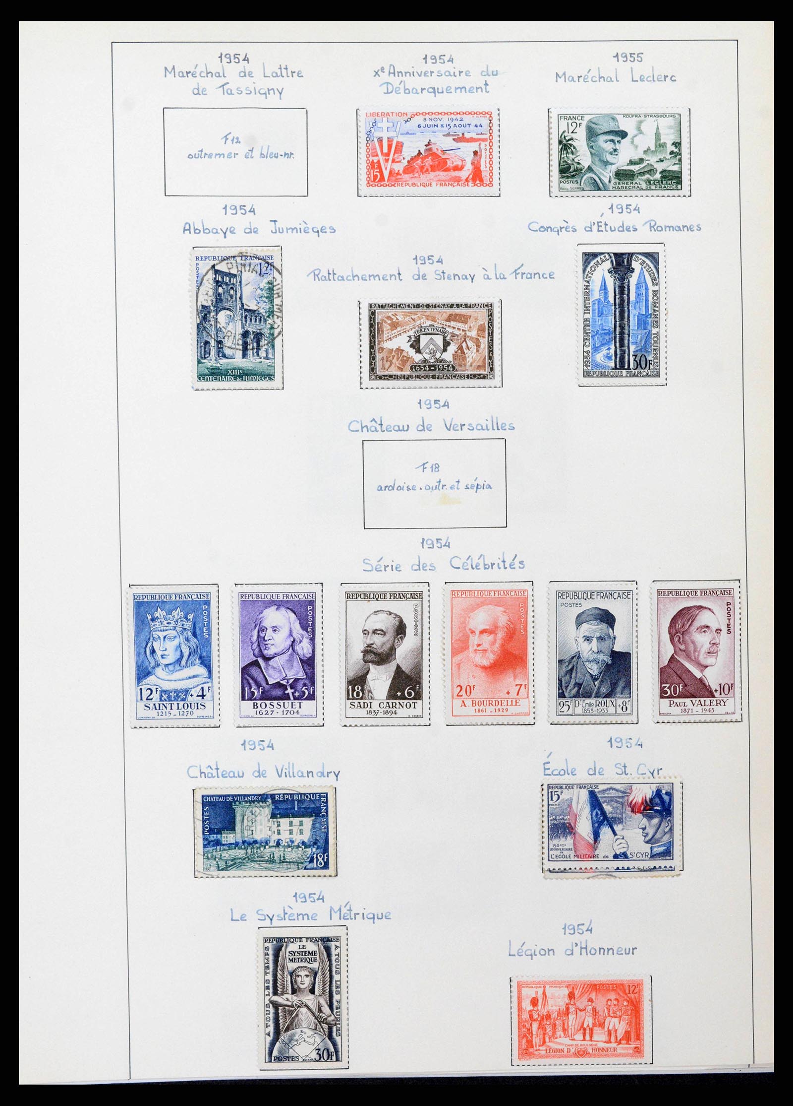 38561 0051 - Postzegelverzameling 38561 Wereld 1880-1980.