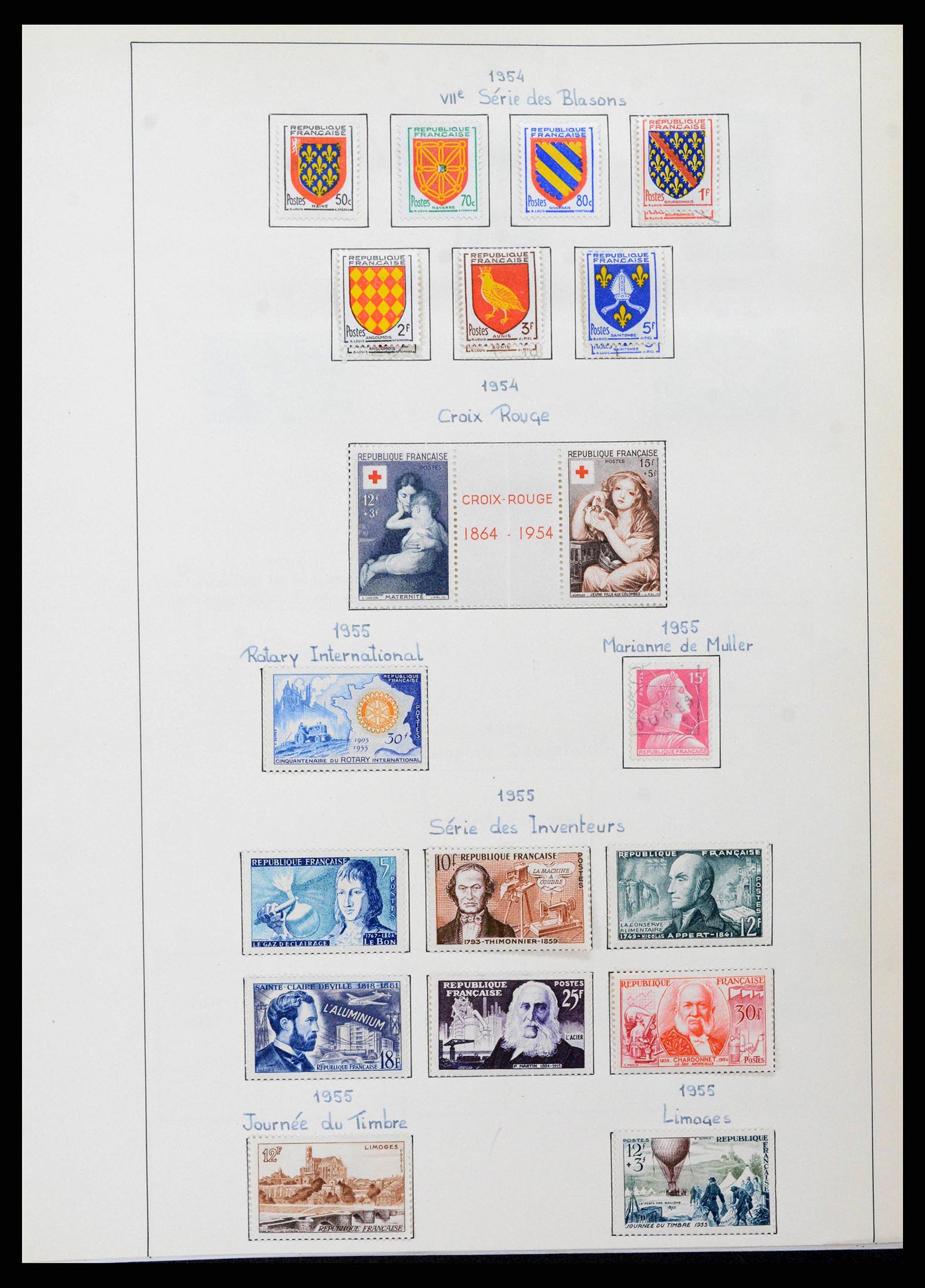 38561 0052 - Postzegelverzameling 38561 Wereld 1880-1980.