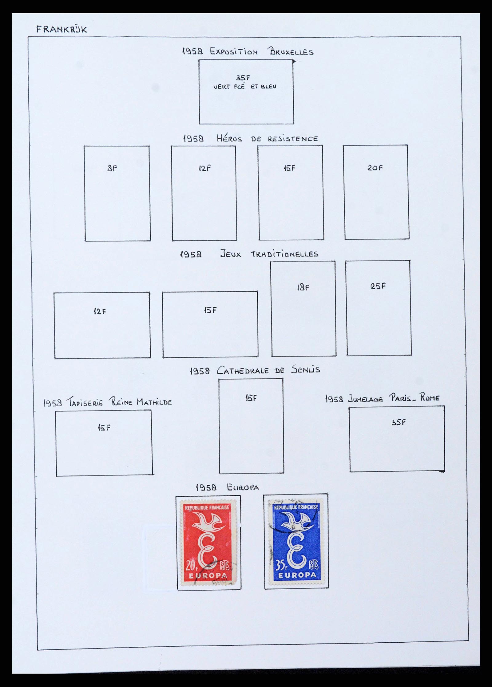 38561 0060 - Stamp collection 38561 World 1880-1980.